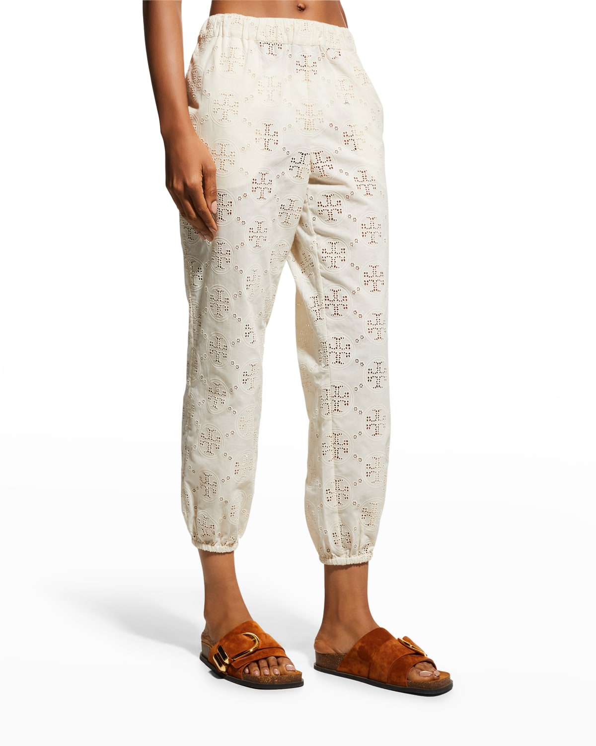 Tory Burch Printed Beach Pants | Neiman Marcus