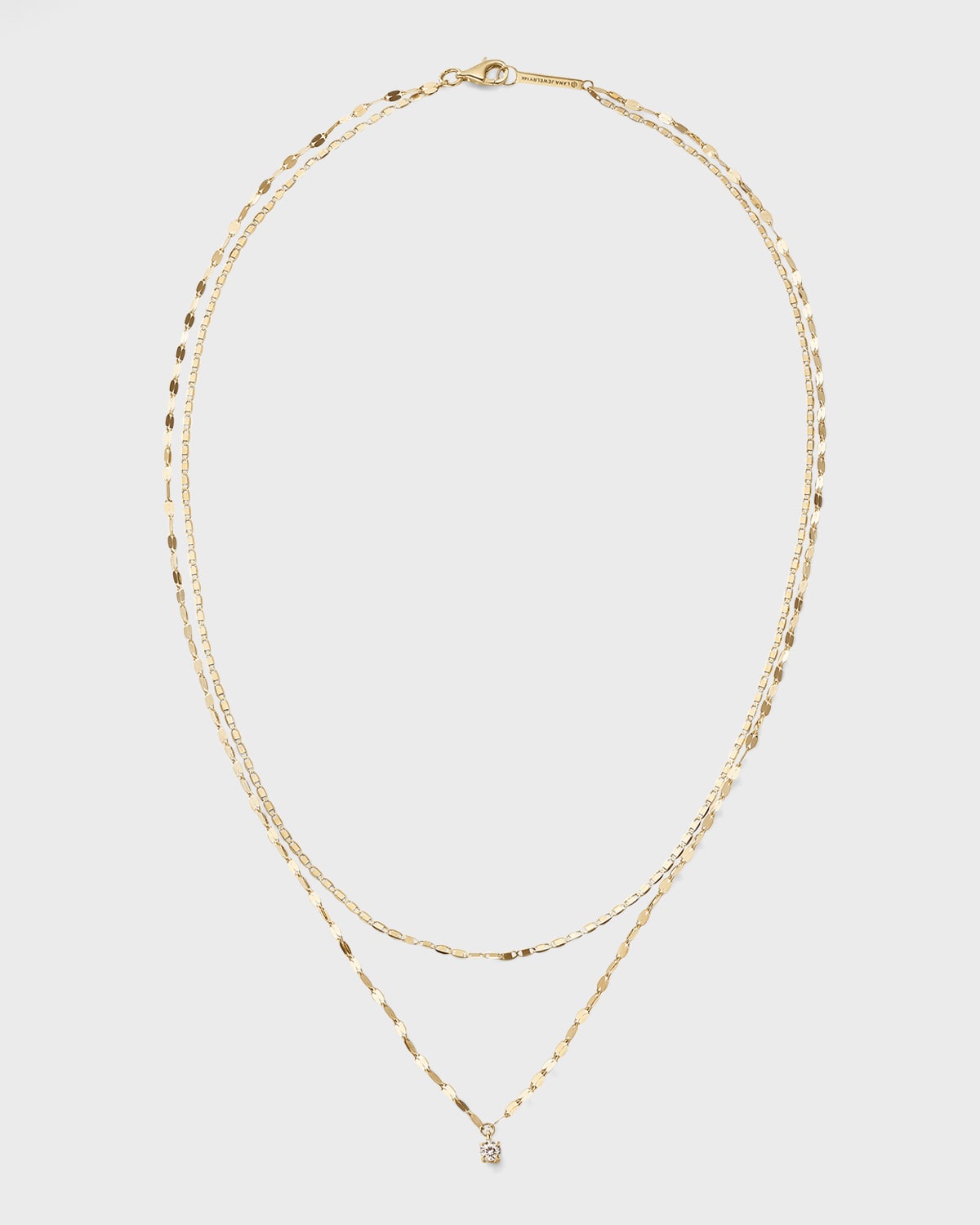 LANA Yellow Gold Diamond Necklace Neiman Marcus