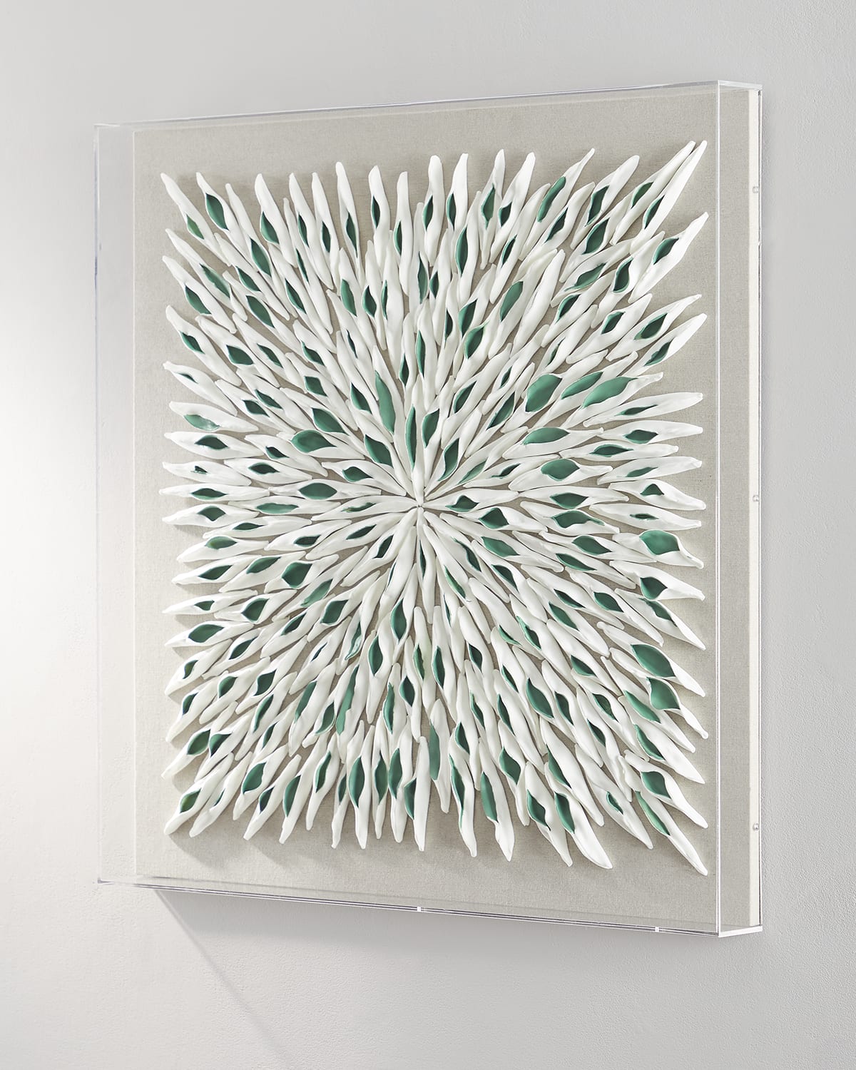 Jamie Young Clay Wall Art In Acrylic Box Neiman Marcus
