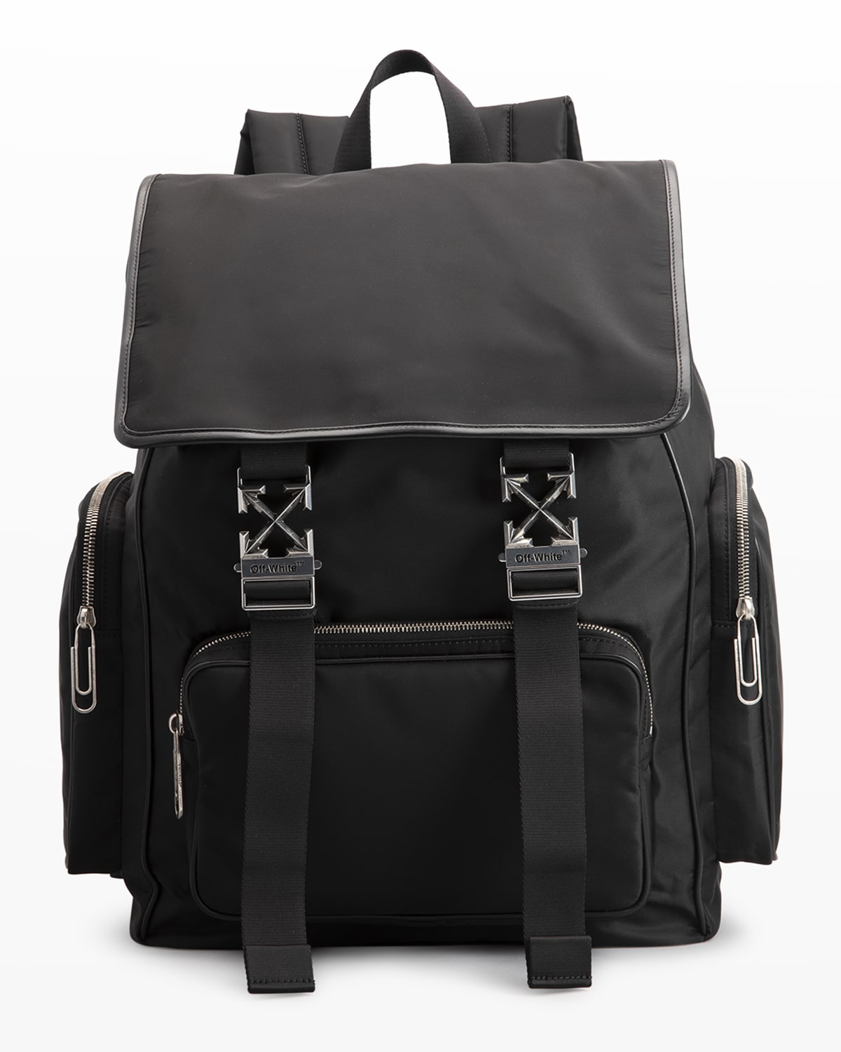 Moschino Men's Nylon Logo Backpack | Neiman Marcus