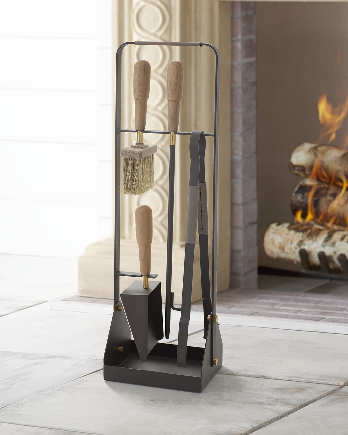 ELDVARM Emma 37" Fireplace Screen Neiman Marcus