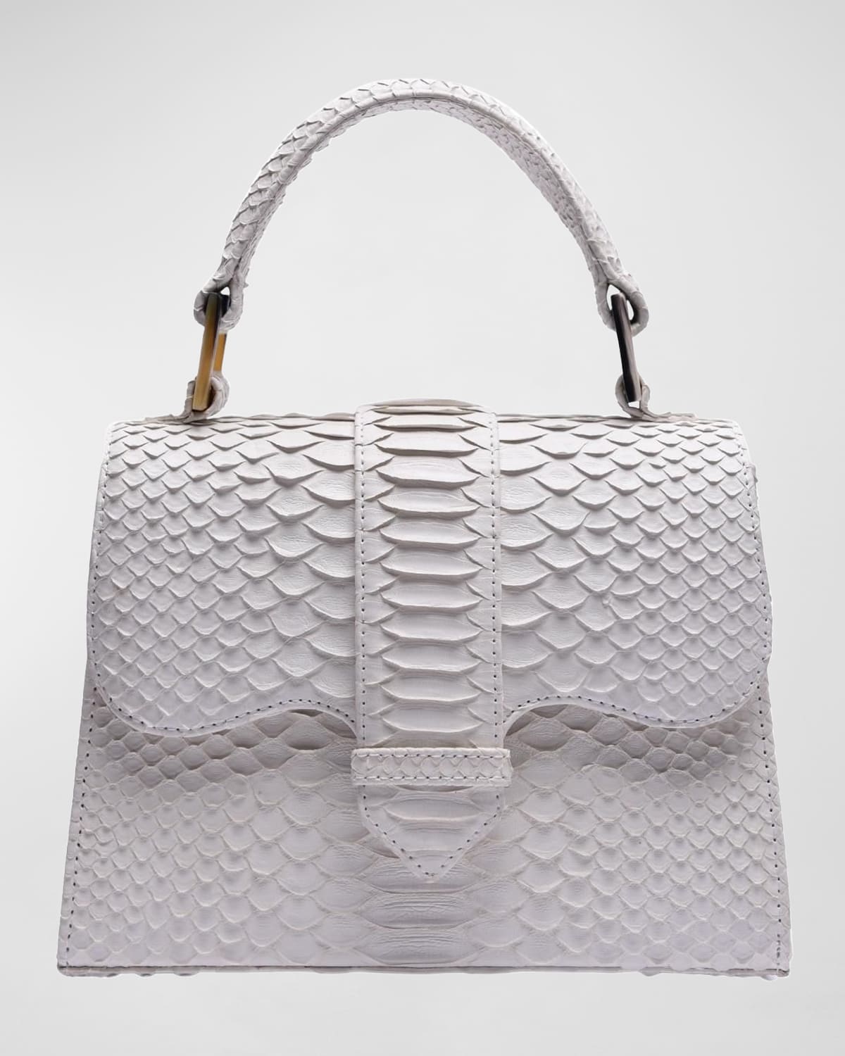 ADRIANA CASTRO Azza Python Top-Handle Bag | Neiman Marcus