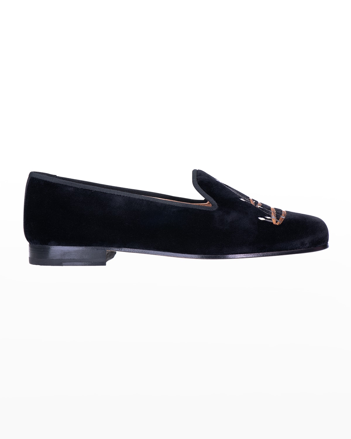 ralph lauren velvet loafers