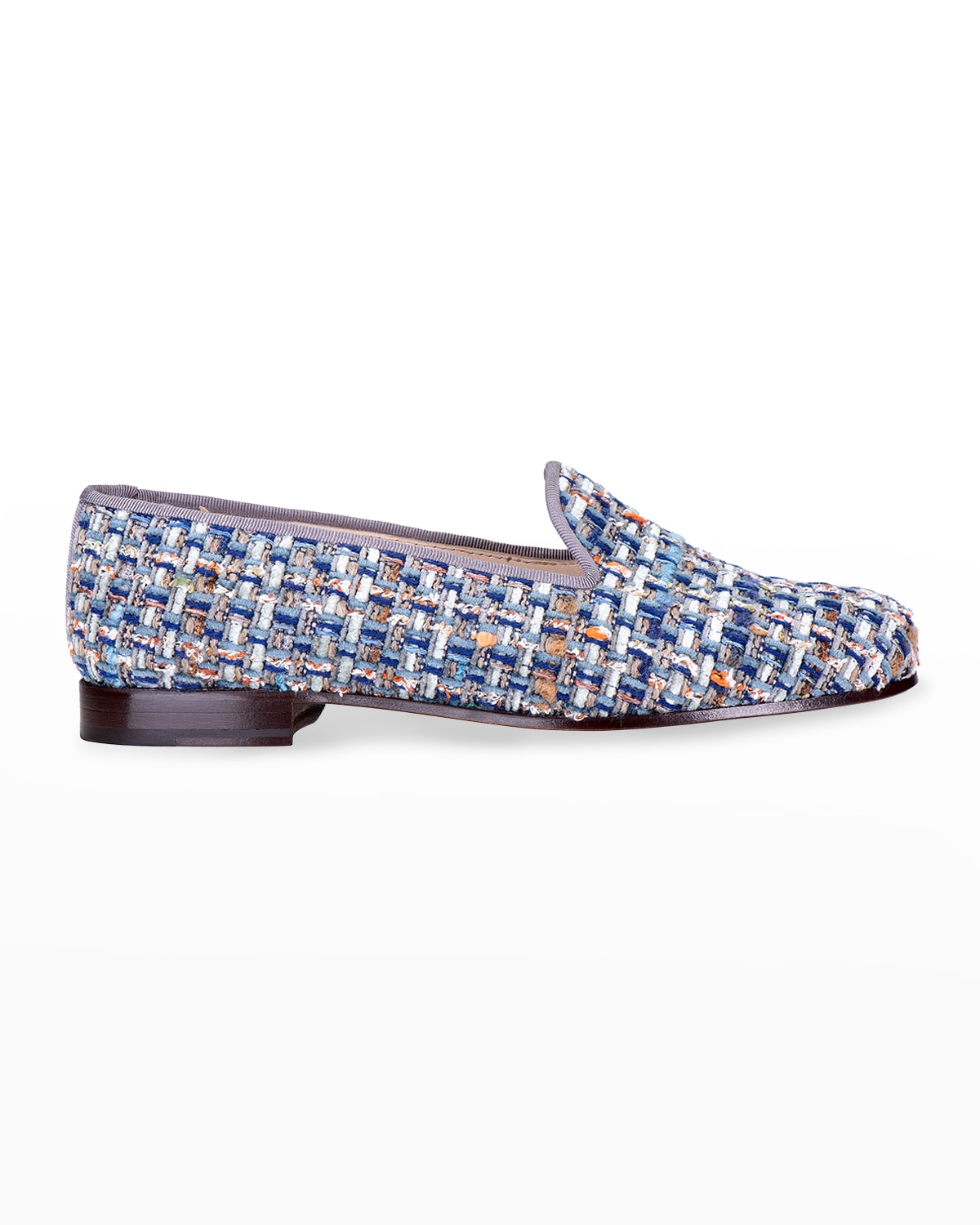Stubbs and Wootton Harlow Needlepoint Smoking Loafers | Neiman Marcus