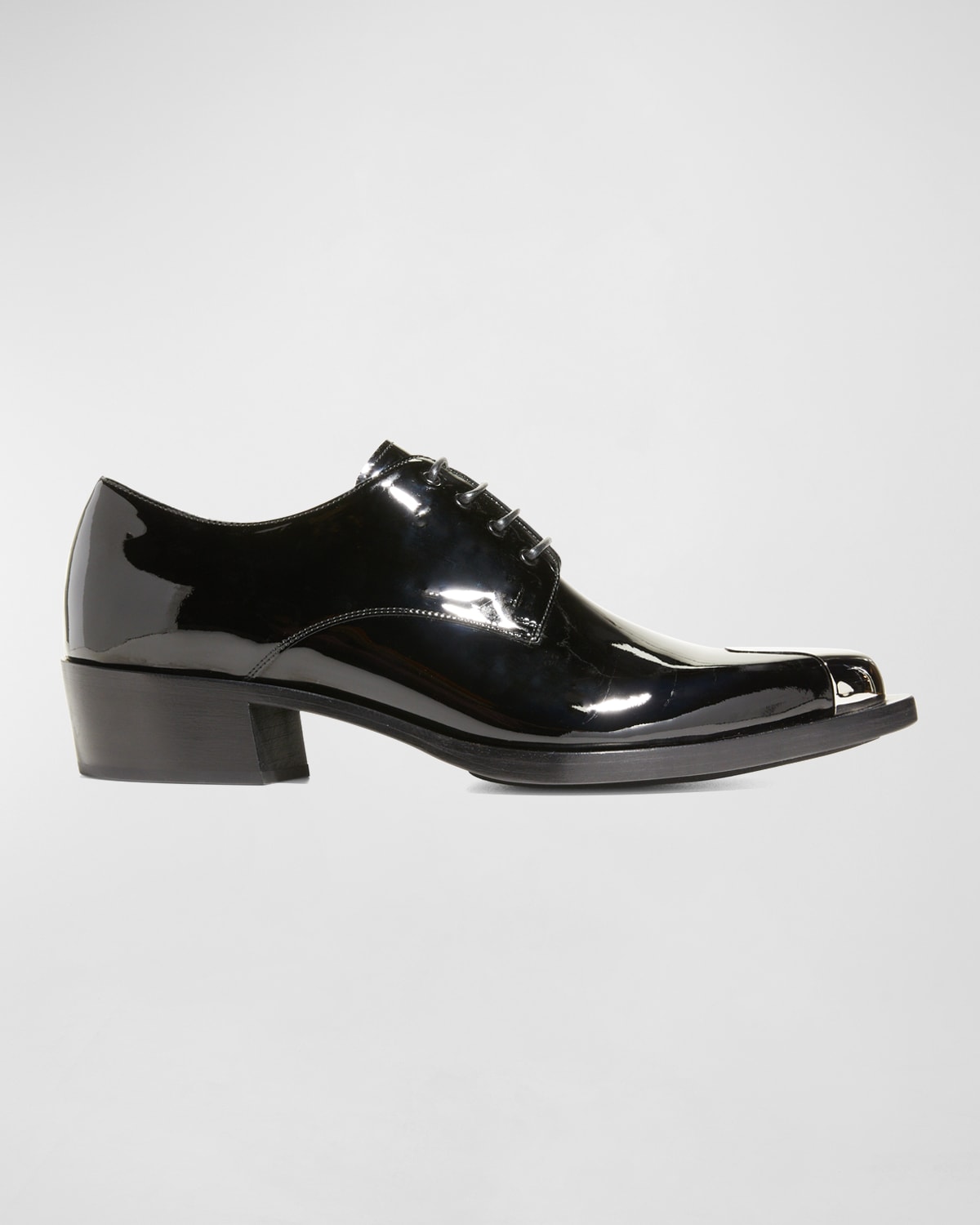 Jimmy Choo Men's Ray Patent Leather Derby Shoes Neiman Marcus