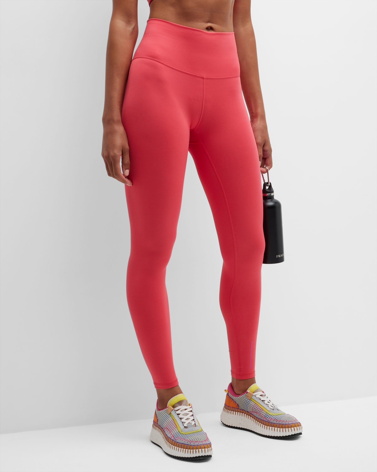 Terez Jet Black TLC Stirrup Leggings | Neiman Marcus