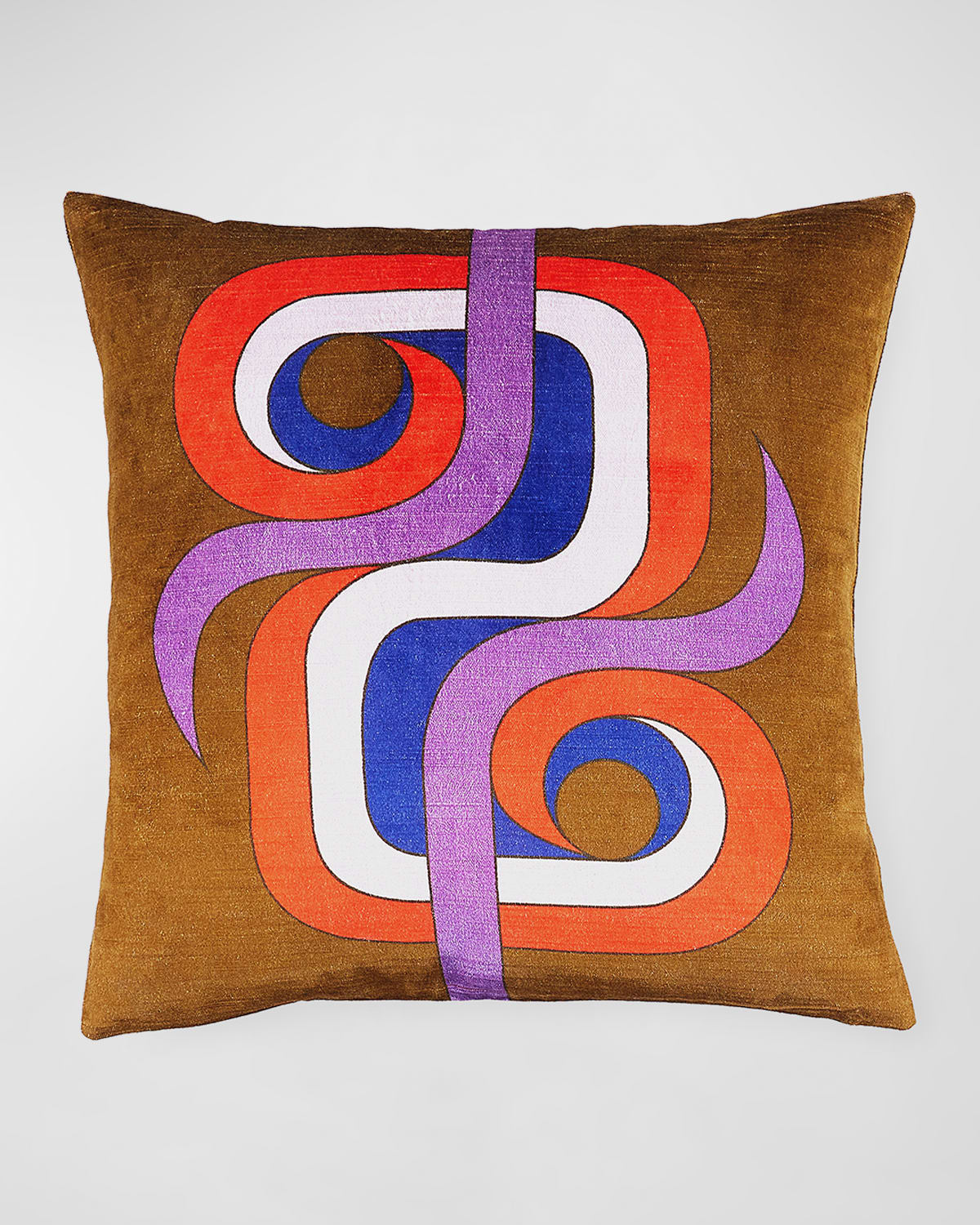 Jonathan Adler Madrid Moulding Square Pillow, 16"Sq. Neiman Marcus