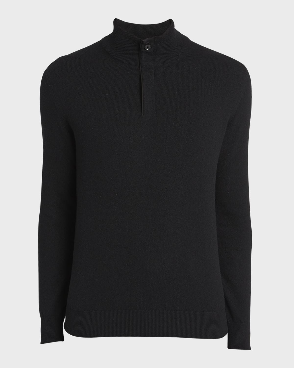 Quarter-Zip Pullover Sweater - Royal Blue Men's Cashmere blend Gionfriddo Italy main image 0