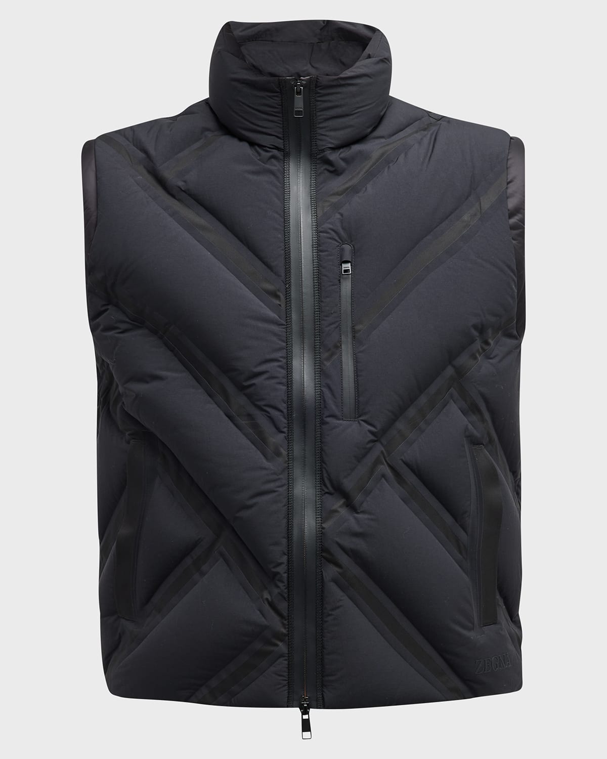 Brunello Cucinelli Men's Quilted Down Nylon Vest Neiman Marcus