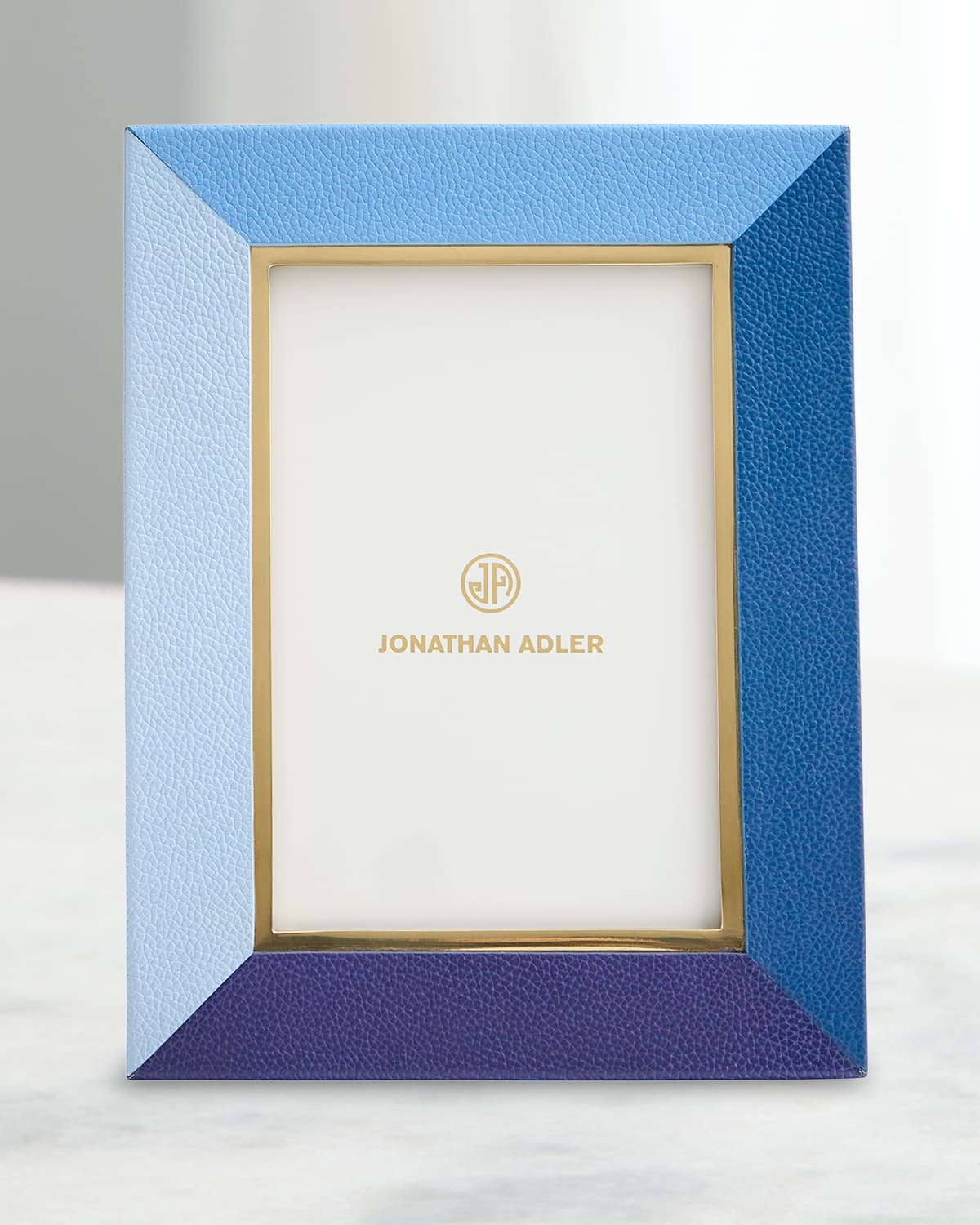 AERIN Piero Leather Photo Frame, 4" x 6" Neiman Marcus