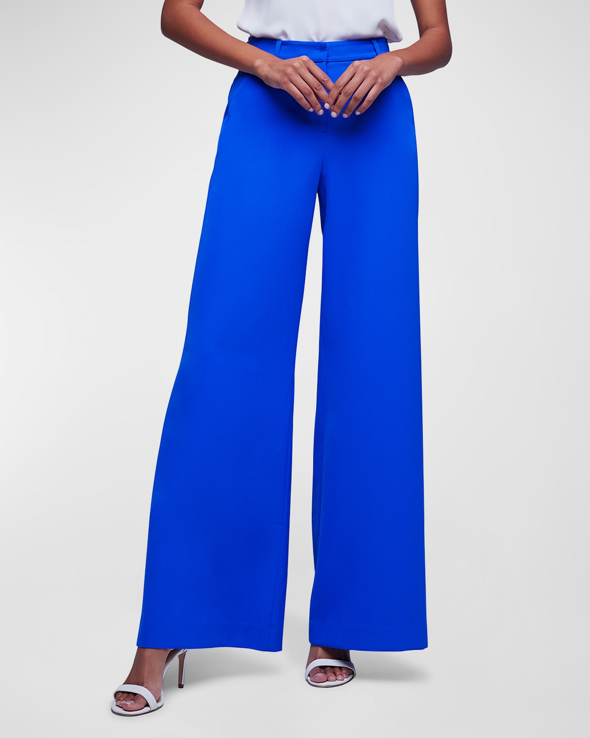 Elie Tahari Marcia Straight-Leg Pants | Neiman Marcus