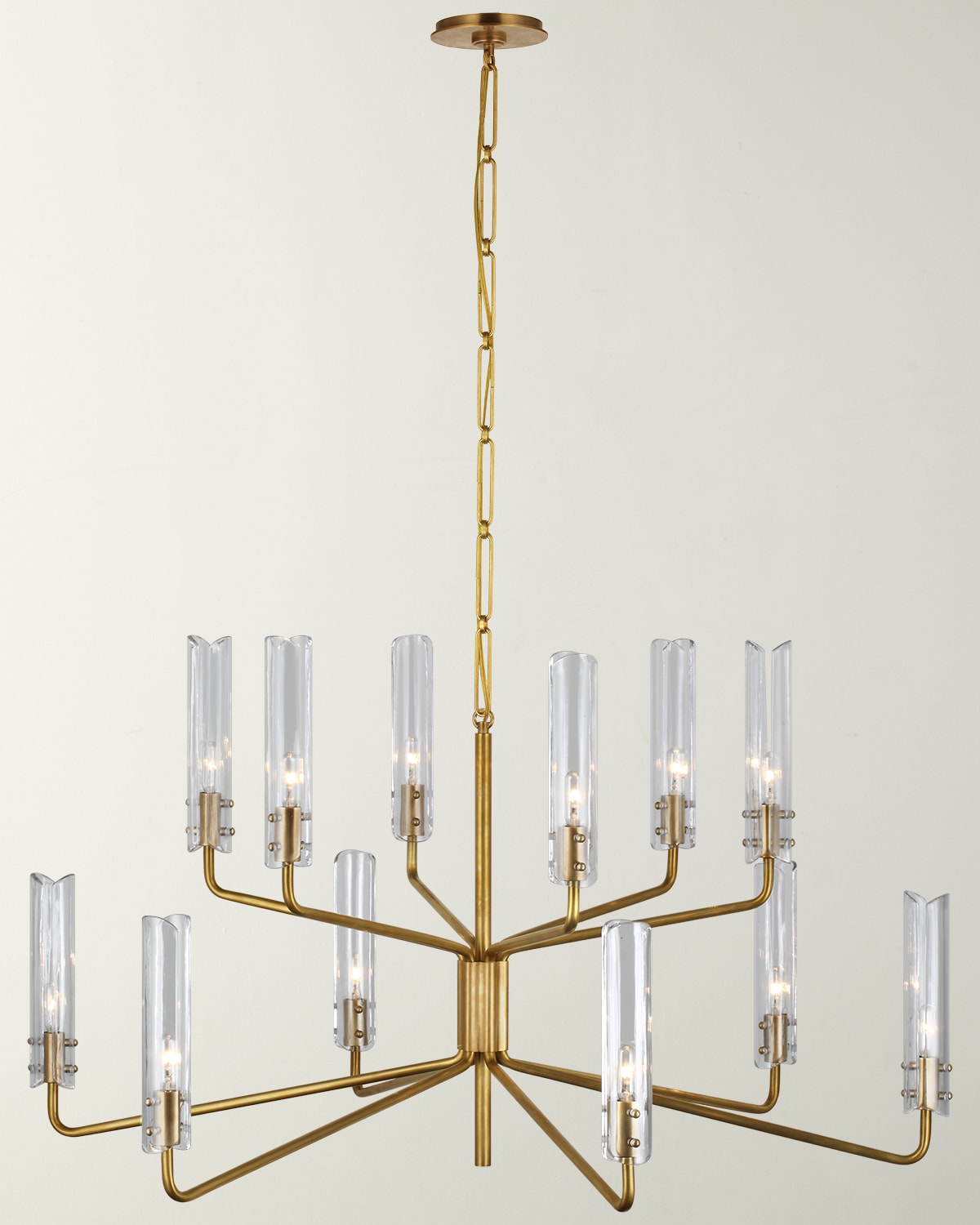 Visual Comfort Signature Pedra Large Two-Tier Chandelier By Kelly Wearstler | Neiman Marcus