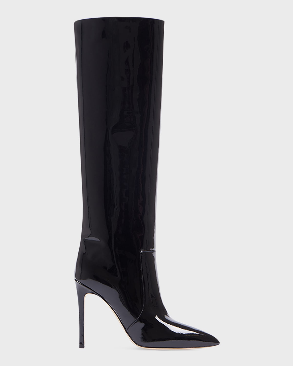 Paris Texas Embossed Leather Stiletto Knee Boots | Neiman Marcus