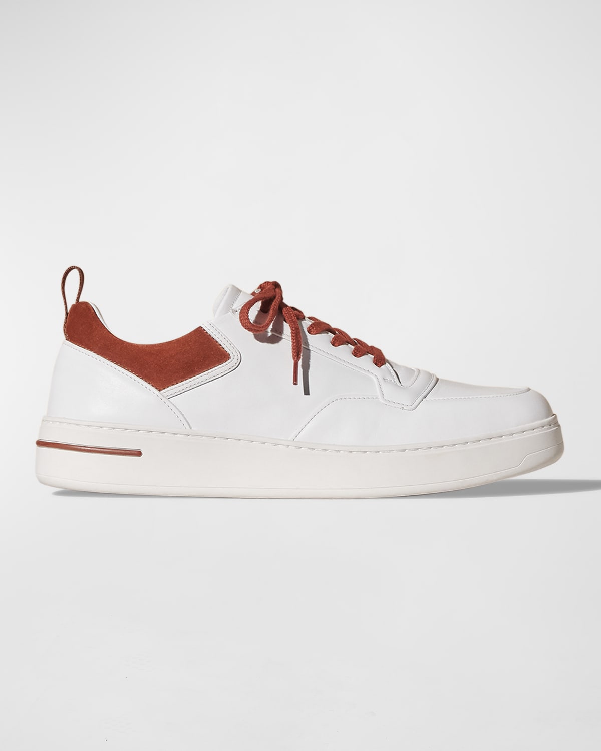 Loro Piana Men's Newport Walk Colorblock Nylon & Suede Sneakers ...