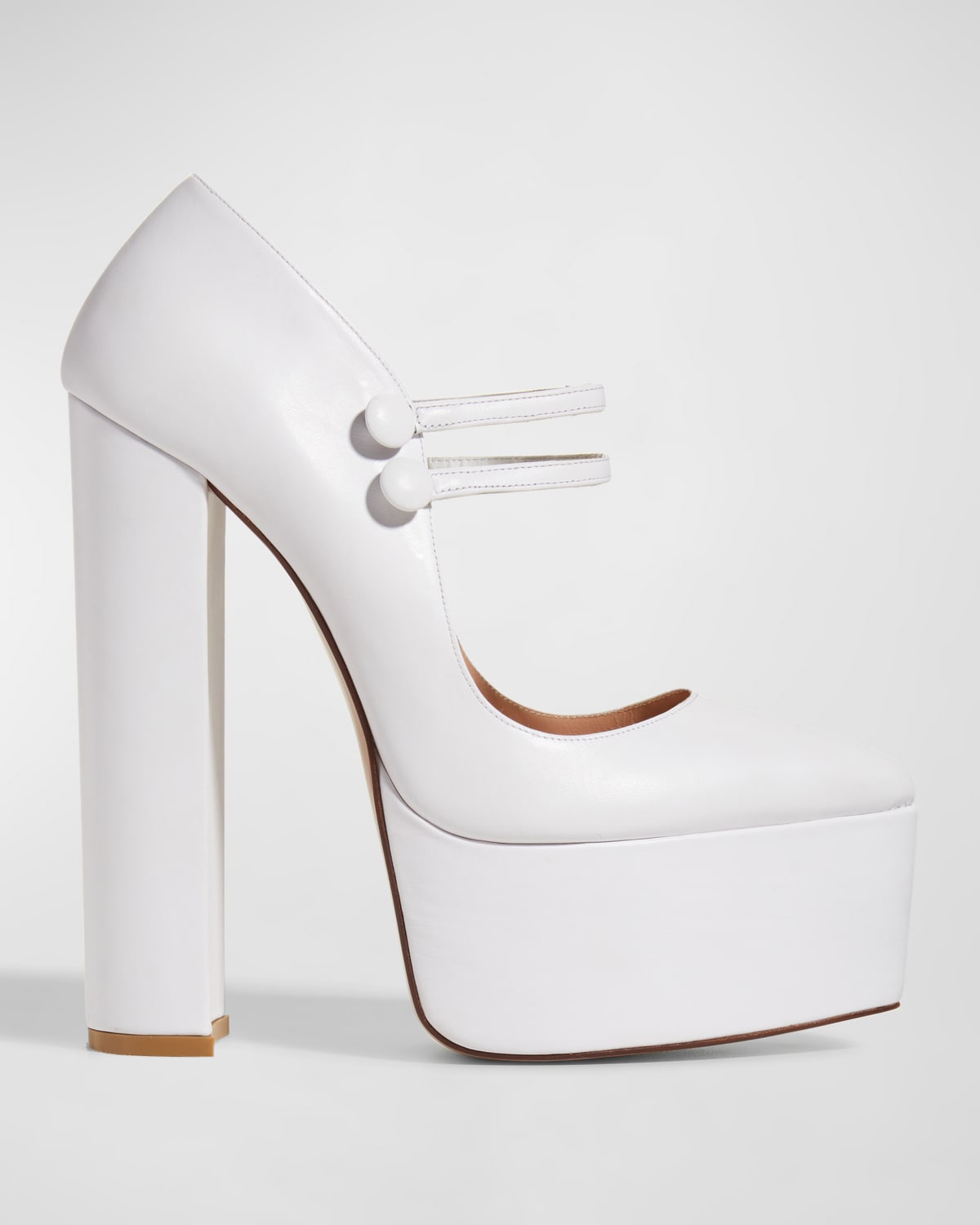 Andrea Wazen Double Jeu Mary Jane Platform Pumps | Neiman Marcus