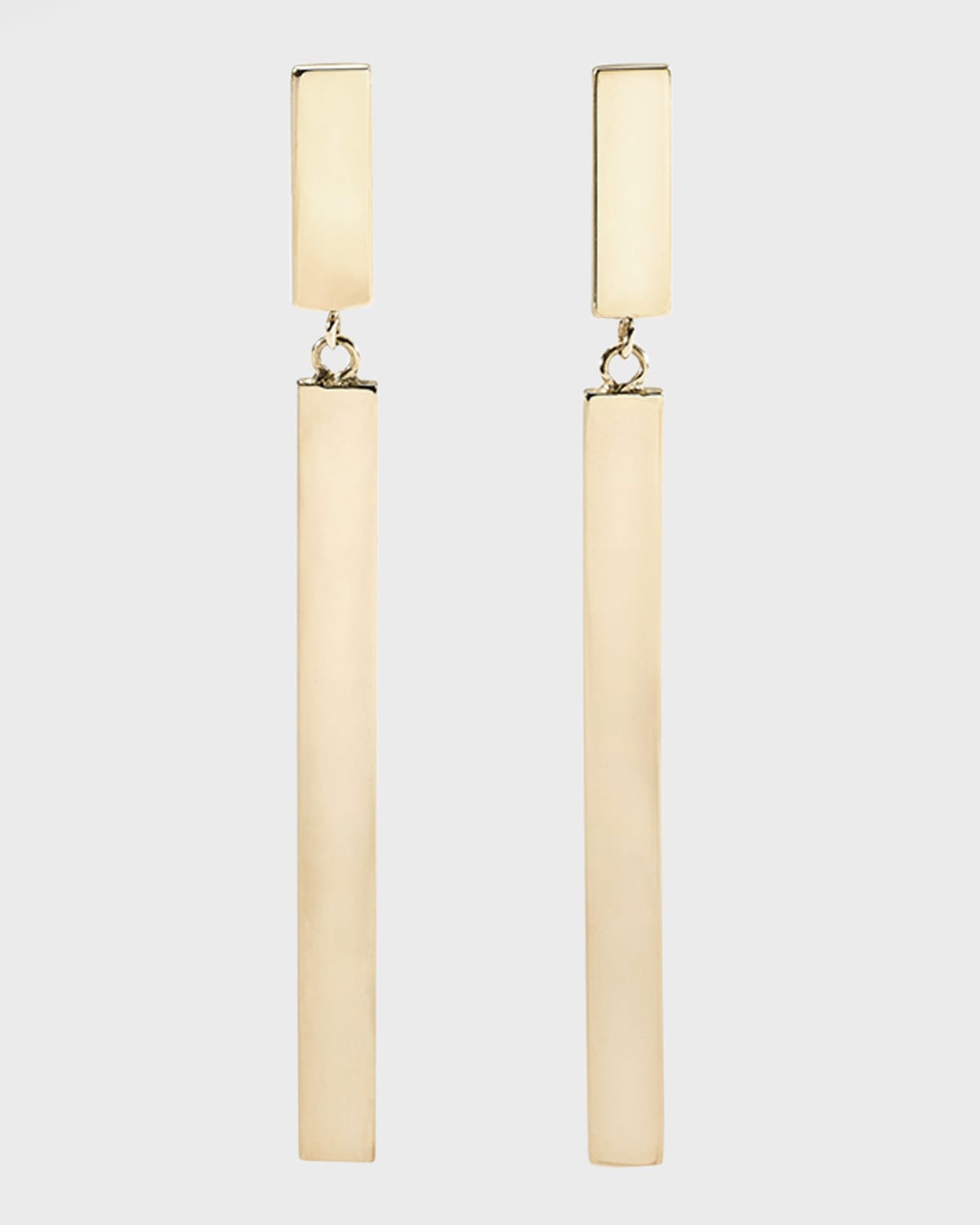 LANA Graduating Linear Dangle Heart Earrings, 55mm Neiman Marcus