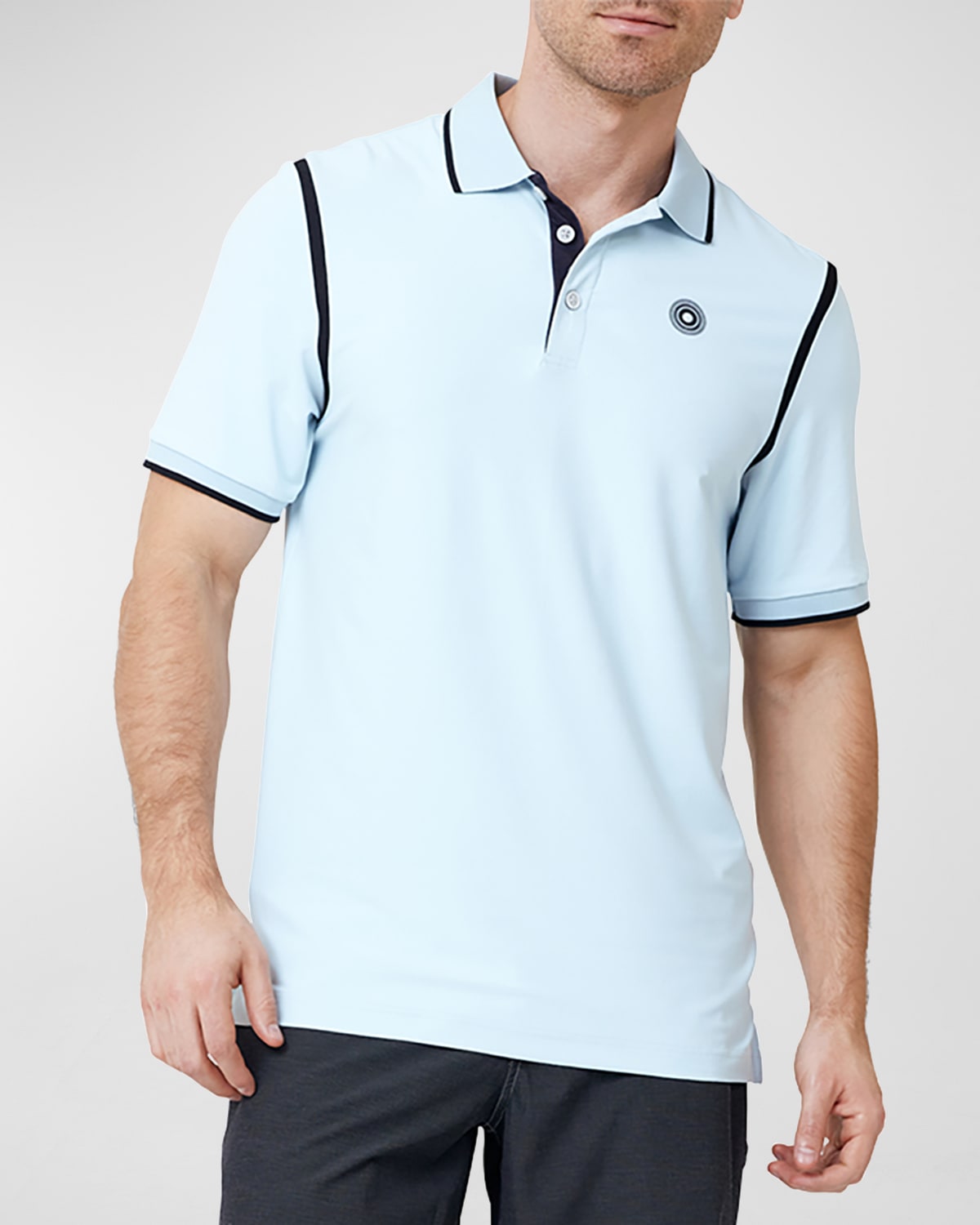 Theory Men s Goris Lightweight Knit Polo Shirt Neiman Marcus