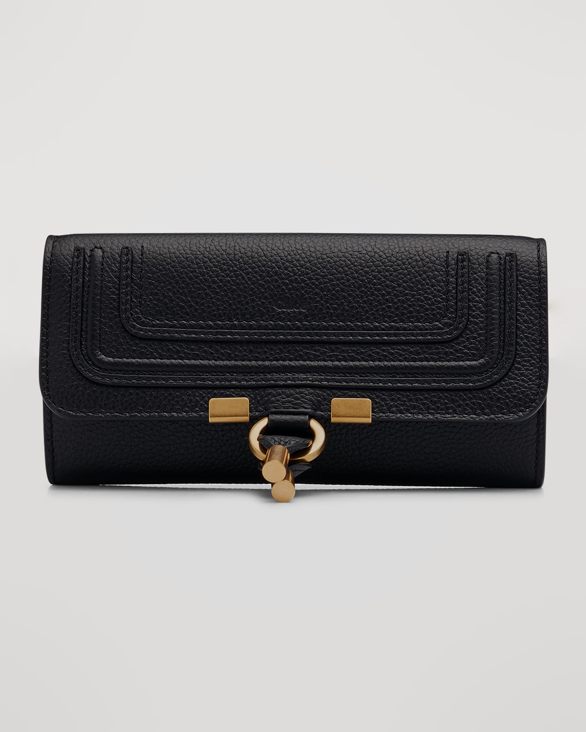 Tegnsætning melon thespian Chloe Marcie Flap Leather Continental Wallet | Neiman Marcus