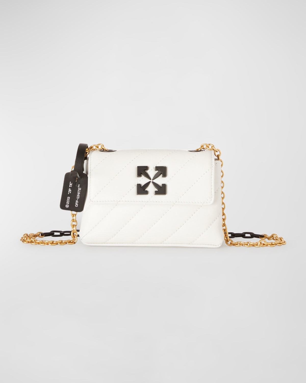 OffWhite Jackhammer 17 Arrow Chain Shoulder Bag Neiman Marcus
