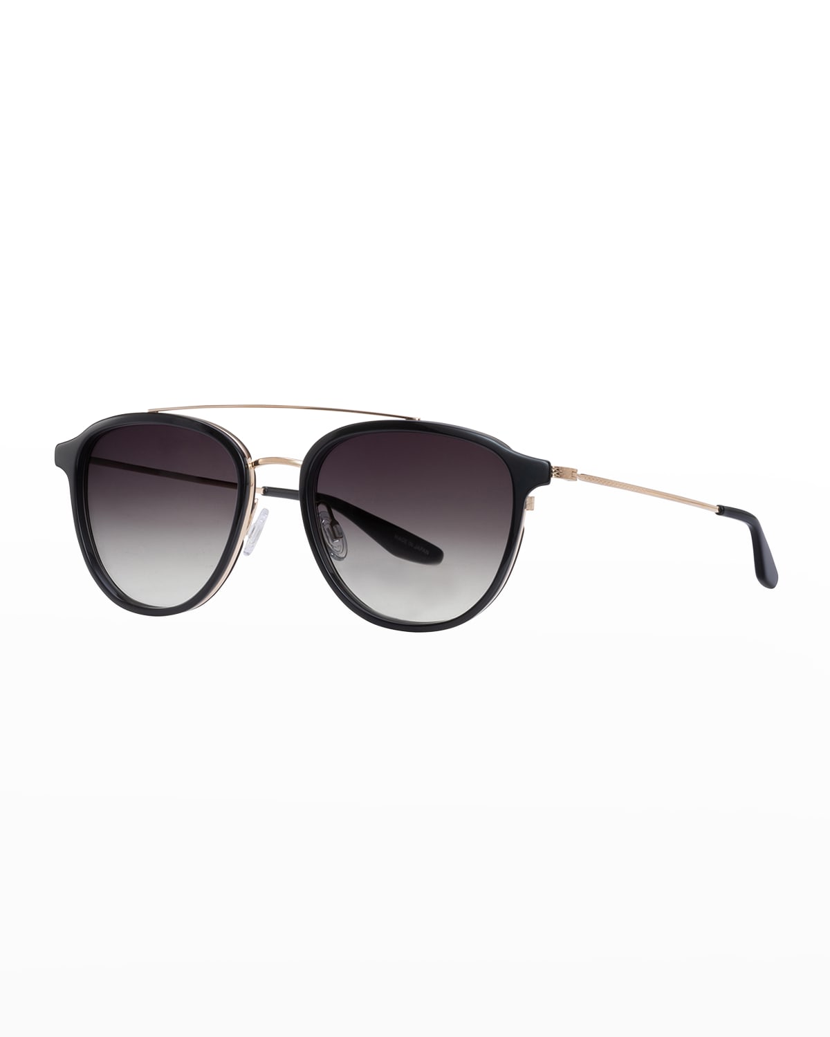 Valentino Garavani Men's XVI Double Bridge Aviator Sunglasses Neiman