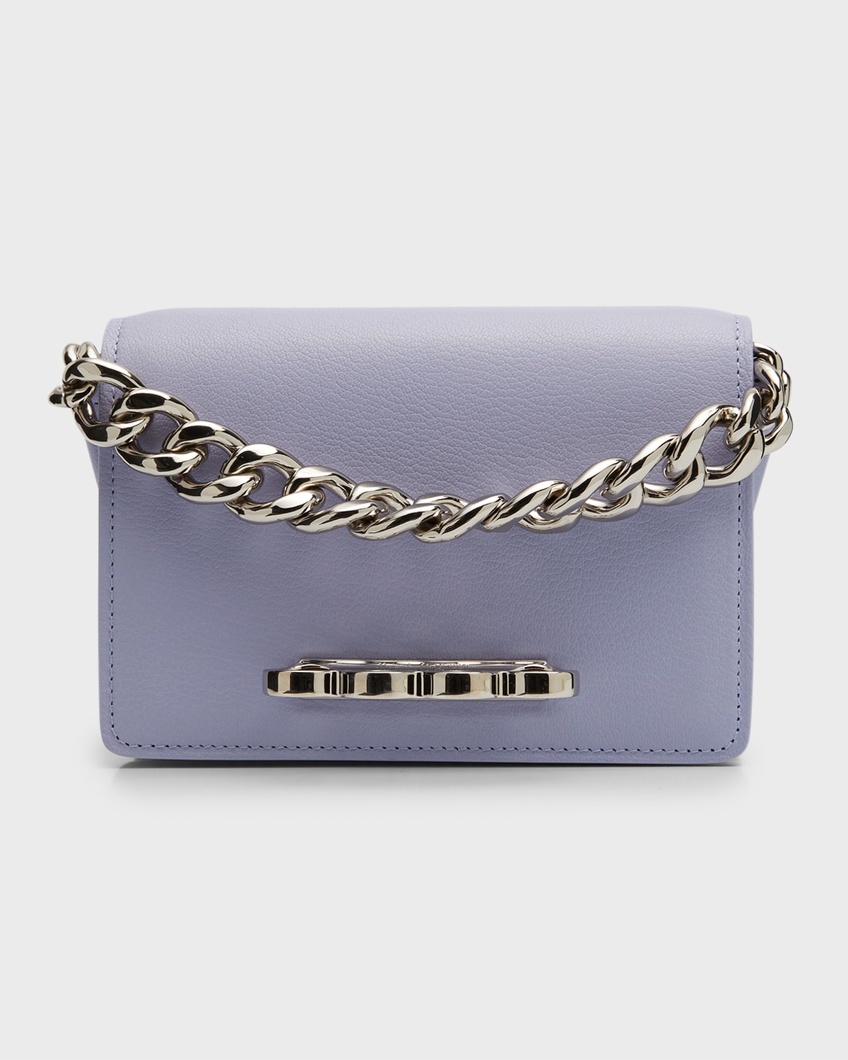 Alexander McQueen Small Skull Leather Chain Crossbody Bag | Neiman Marcus