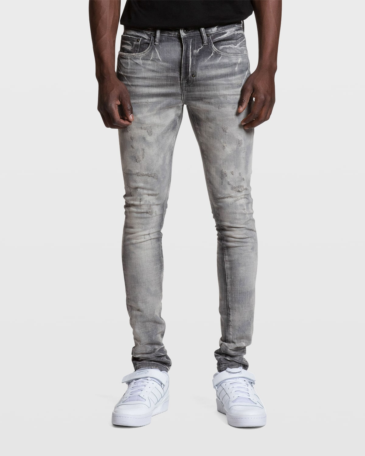 PRPS Men's Kami Distressed Skinny Jeans | Neiman Marcus