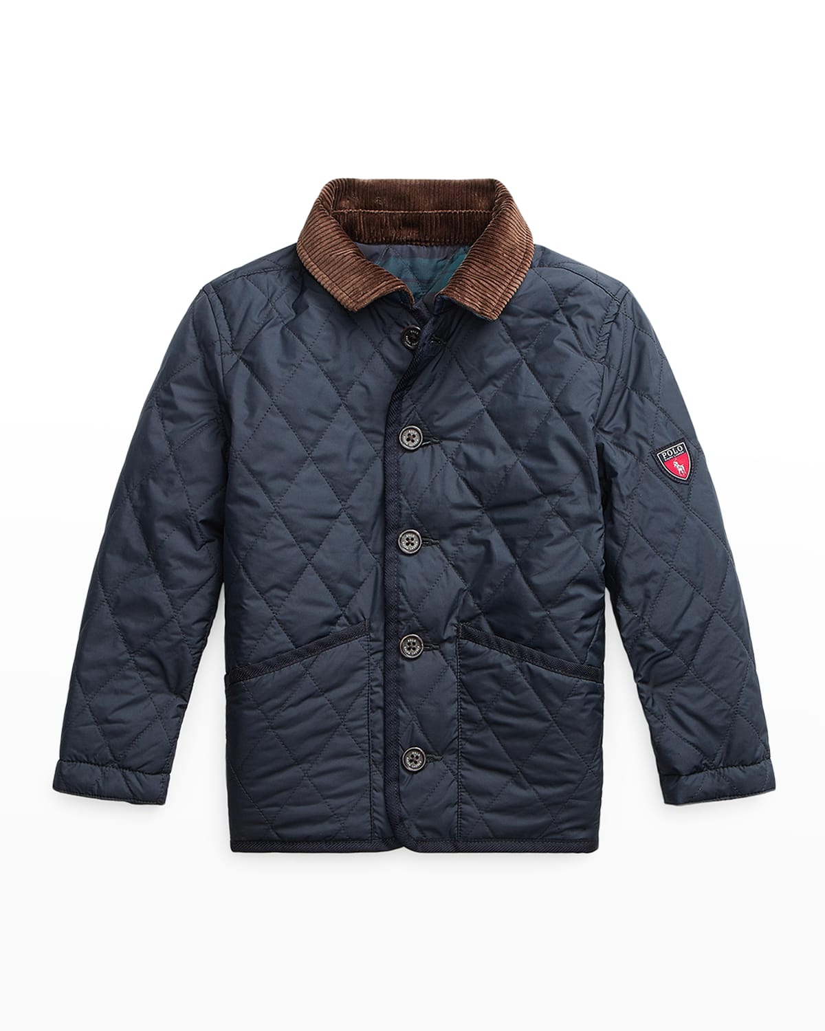 Ralph Lauren Childrenswear Boy's Reversible Water-Repellent Jacket, Size  S-L | Neiman Marcus
