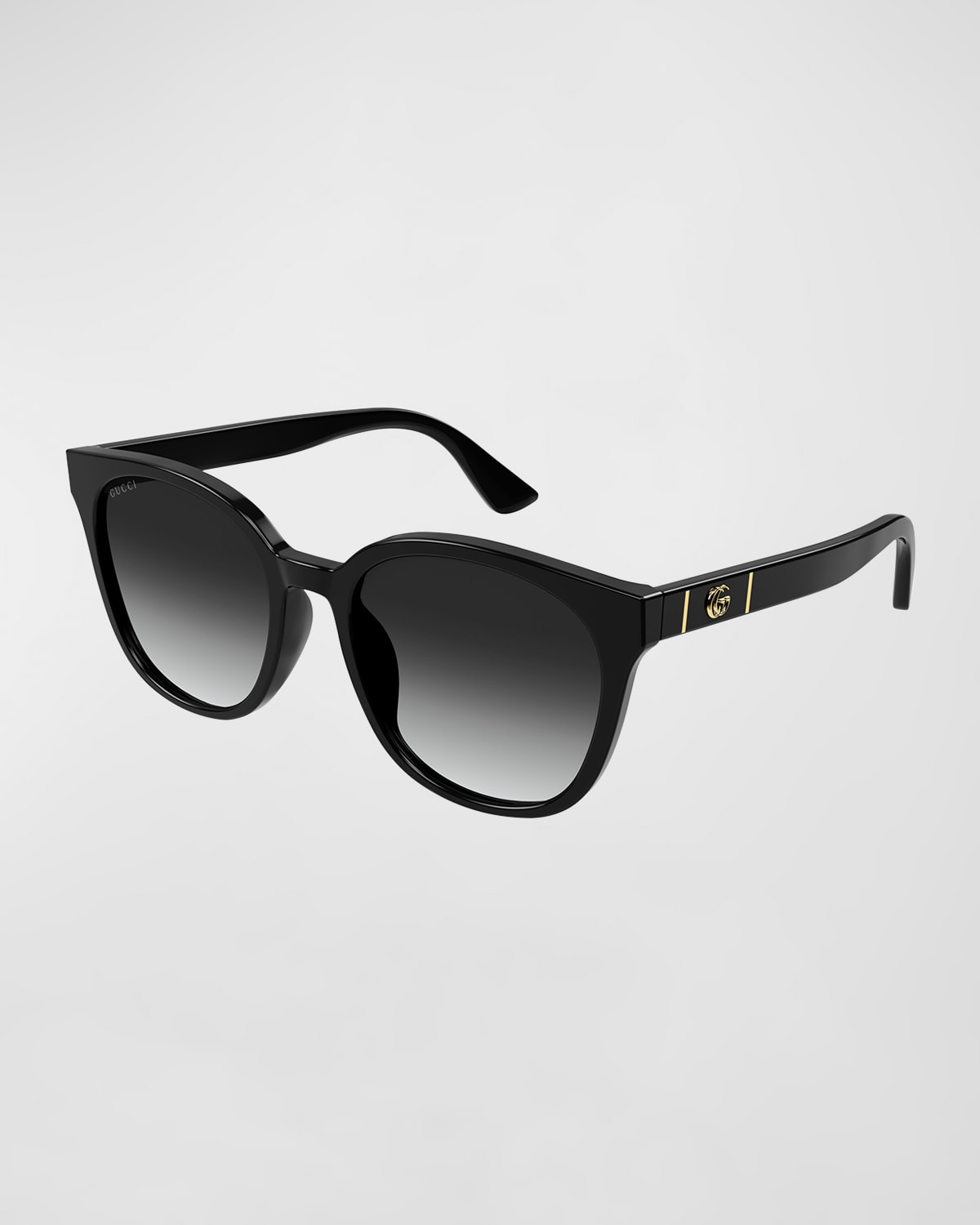 Chloe Ombré Round Injection Plastic Sunglasses Neiman Marcus