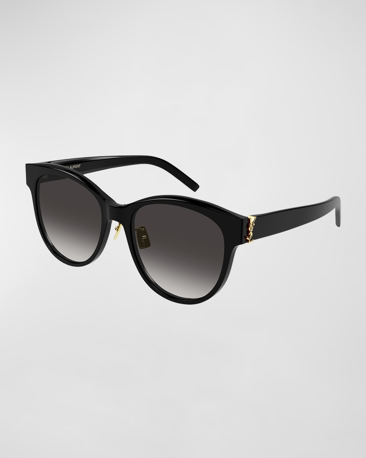 Saint Laurent YSL Logo Acetate CatEye Sunglasses Neiman Marcus