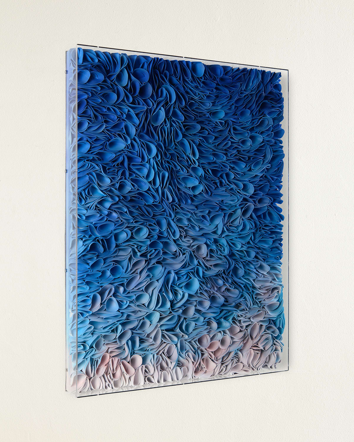 John-Richard Collection "Ombre Waves I" Original Wall Art by Tony Fey