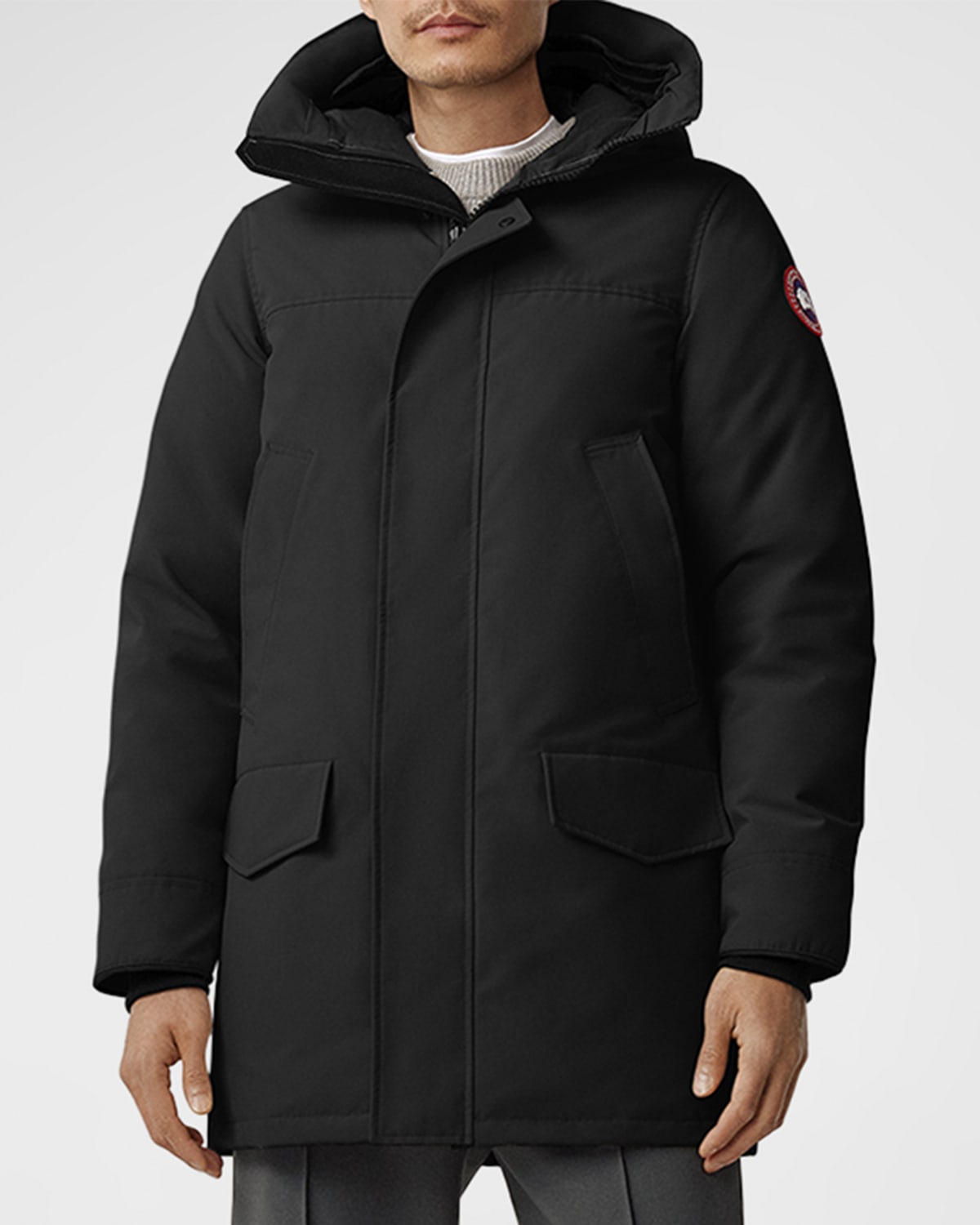 Canada Goose Men's Langford Wool Down Parka Neiman Marcus