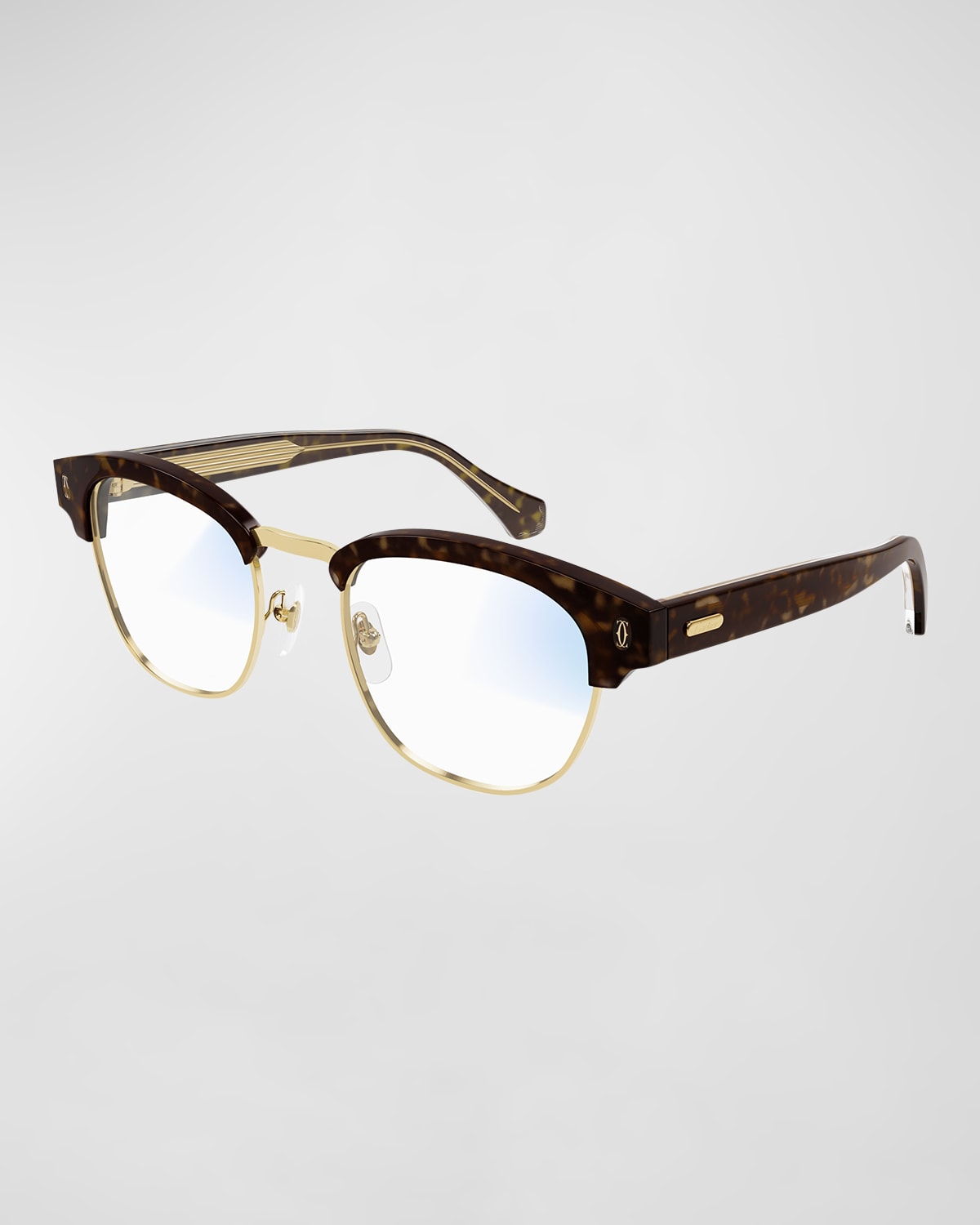 Cartier Men's Rimless Metal Optical Frames Neiman Marcus