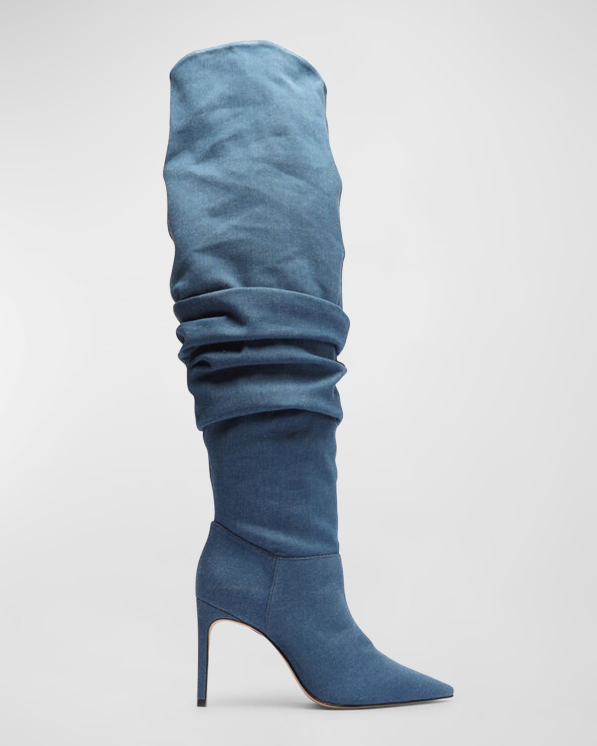 suede stiletto boots