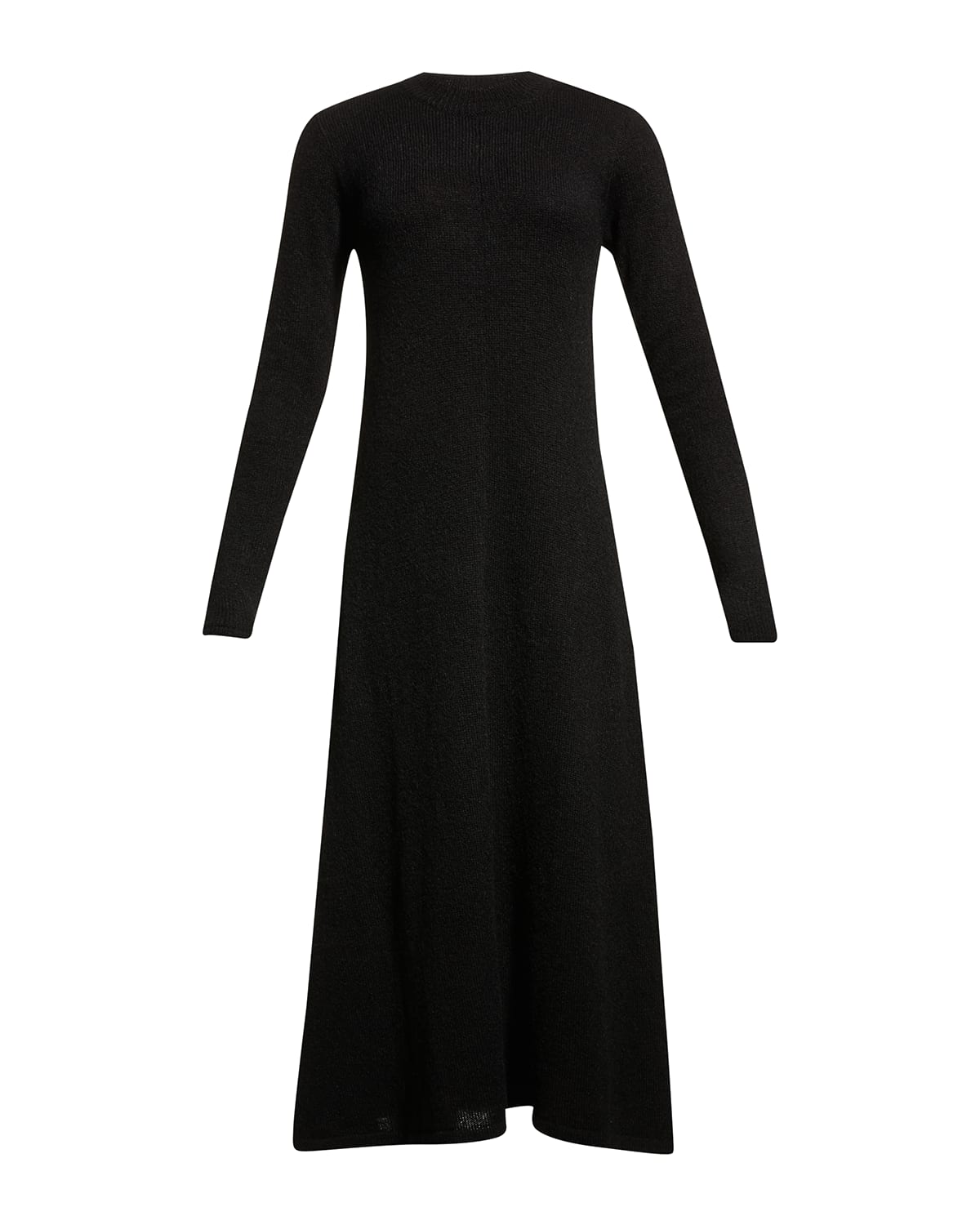 Vince SpaceDye Crewneck Maxi Sweater Dress Neiman Marcus