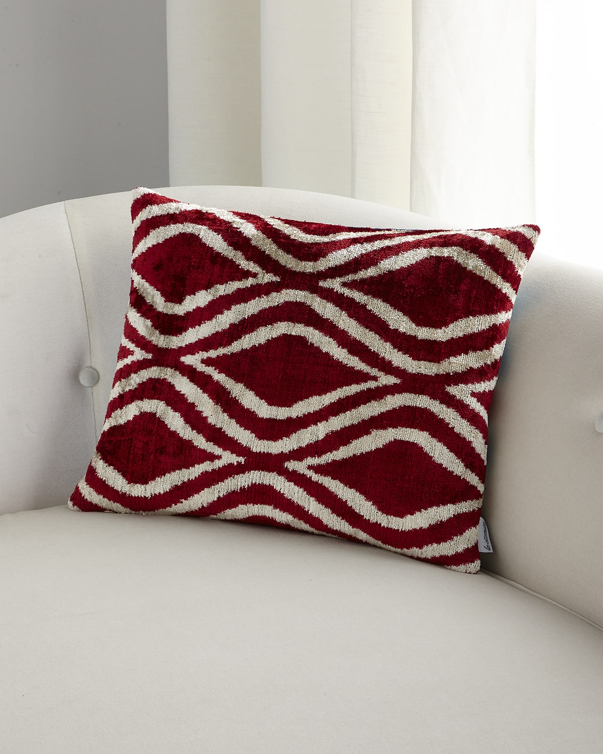 Velvet Cushion | Moss main image 1