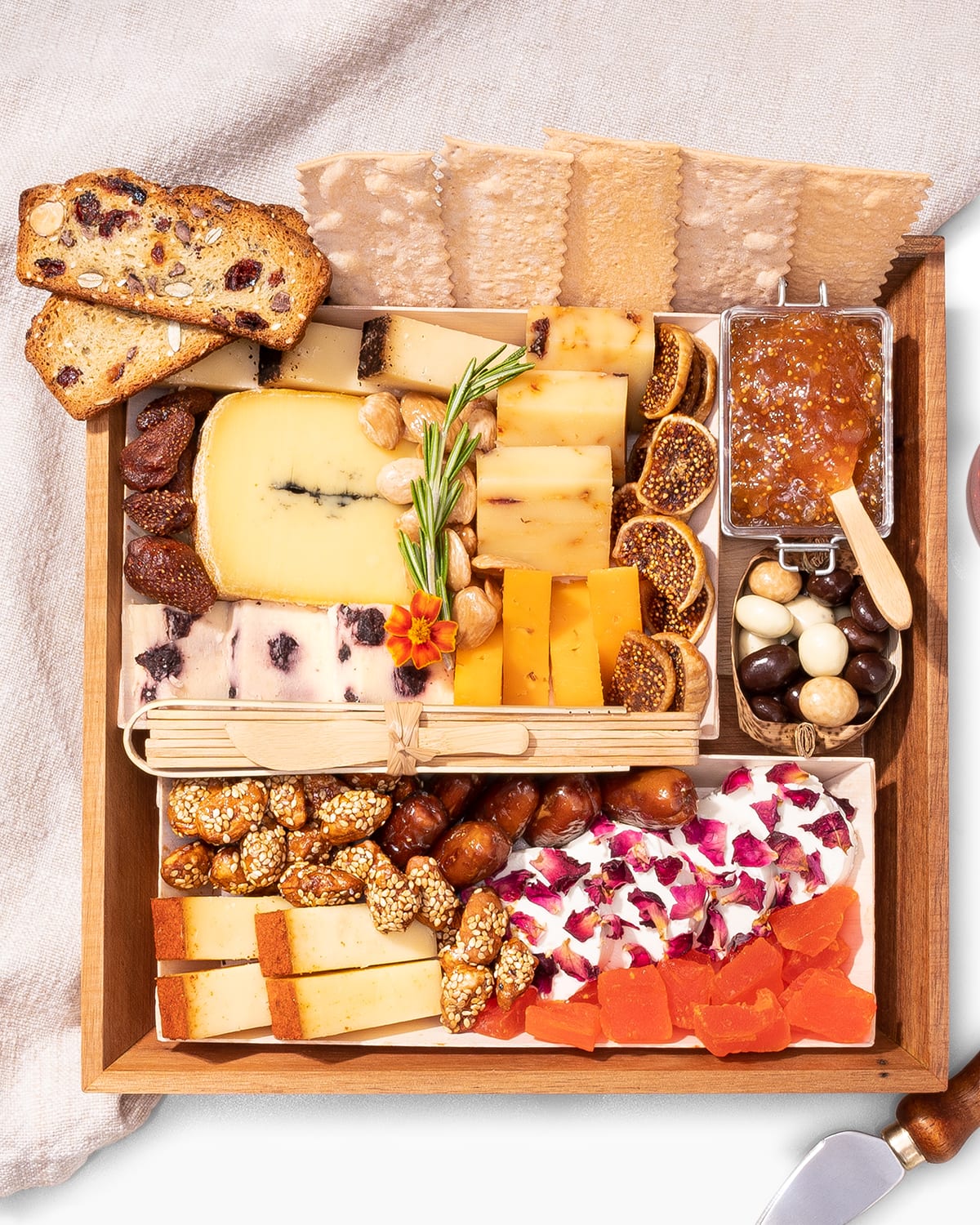 BOARDERIE Arte FullyArranged Cheese & Charcuterie Board Neiman Marcus