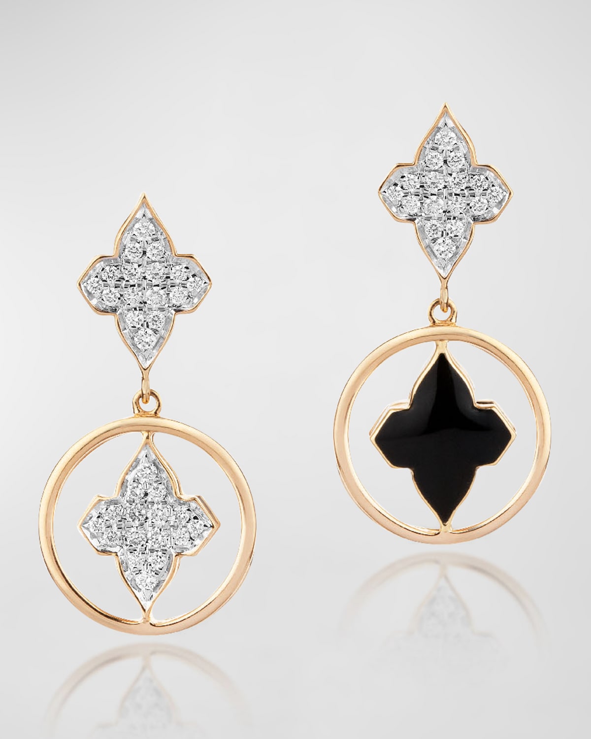 Louis Vuitton Blossom mismatched earrings