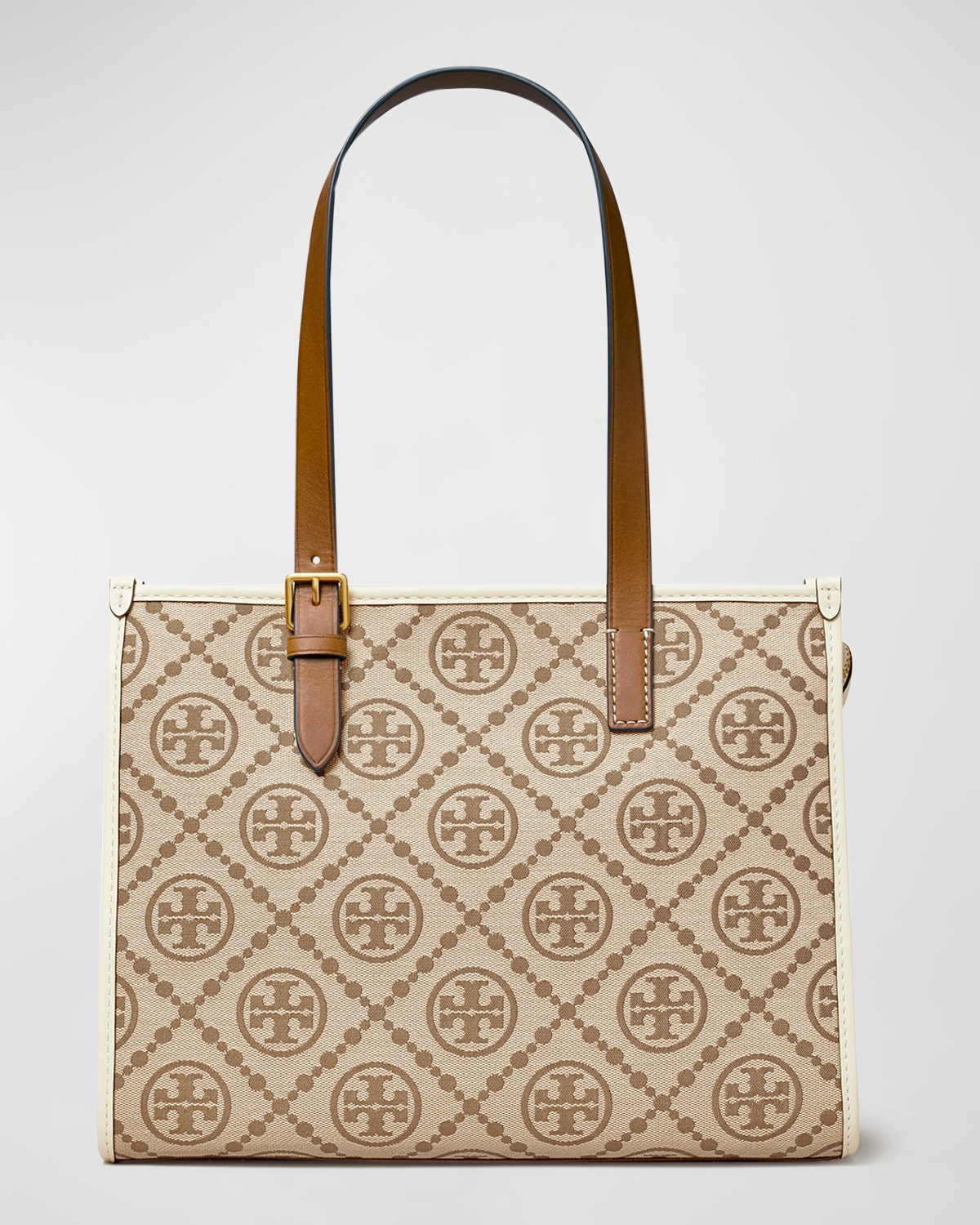 Tory Burch T Monogram Jacquard Tote Bag Neiman Marcus