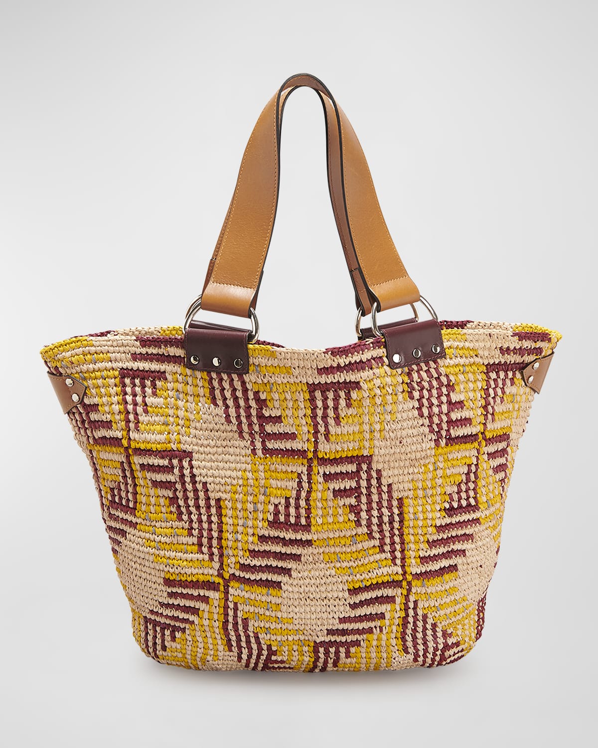 Isabel Marant Cadix Straw & Leather Tote Bag Neiman Marcus Foliage For Hanging Baskets Benefits Of Fresh Eucalyptus In Shower