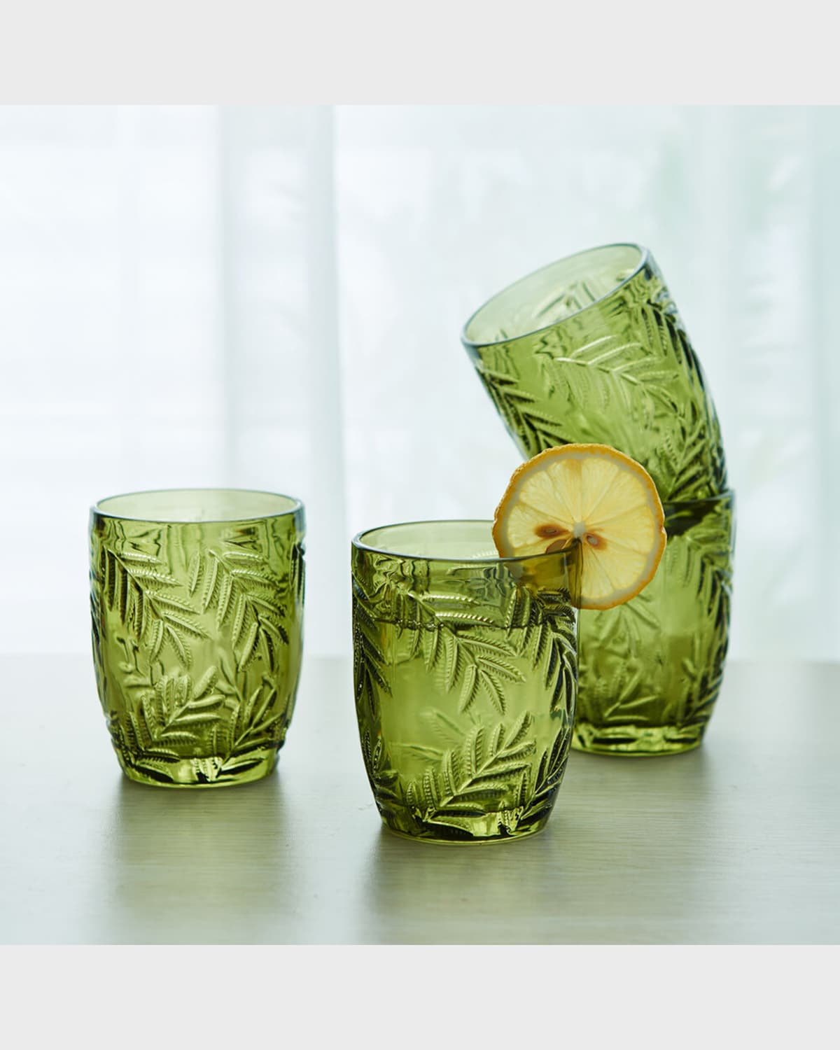 Fitz & Floyd Trestle Double Old Fashioned Glasses - Set of 4 | Neiman ...