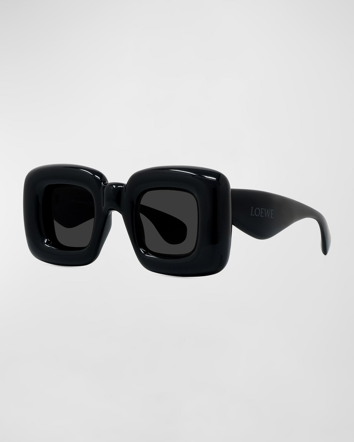 Loewe Inflated Square Injection Plastic Sunglasses | Neiman Marcus
