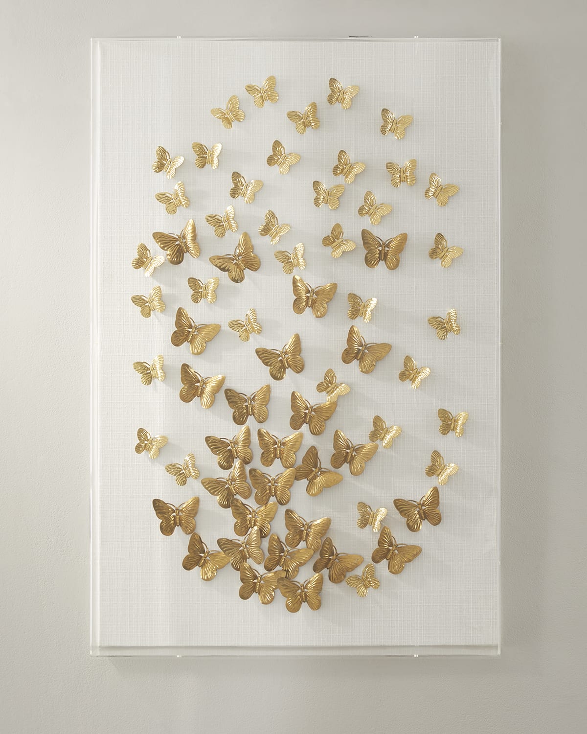 Tommy Mitchell Walnut Butterfly Artwork Neiman Marcus
