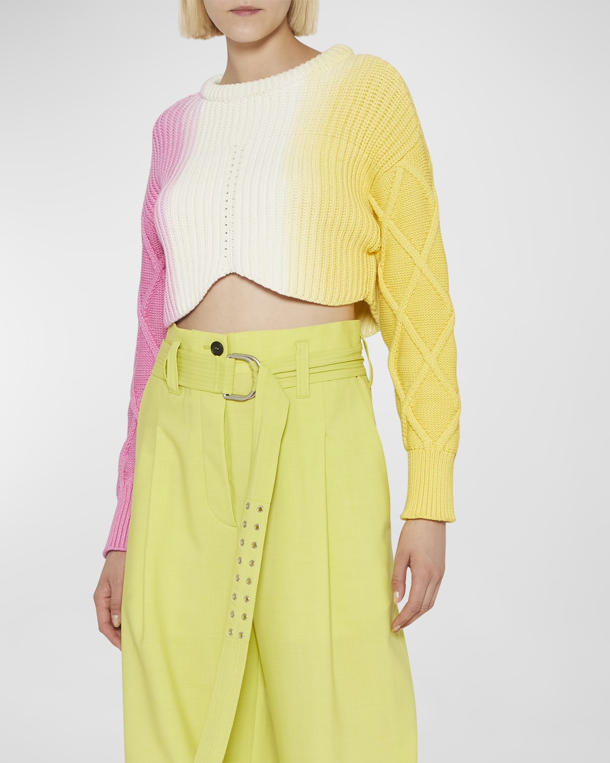 Olivia Elevated Crop Pullover