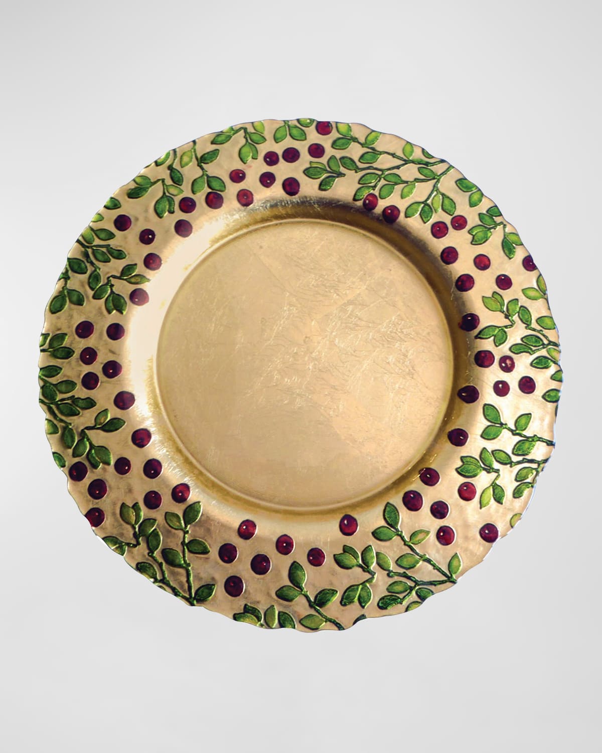 Herend Platinum Edge Service Plate Neiman Marcus