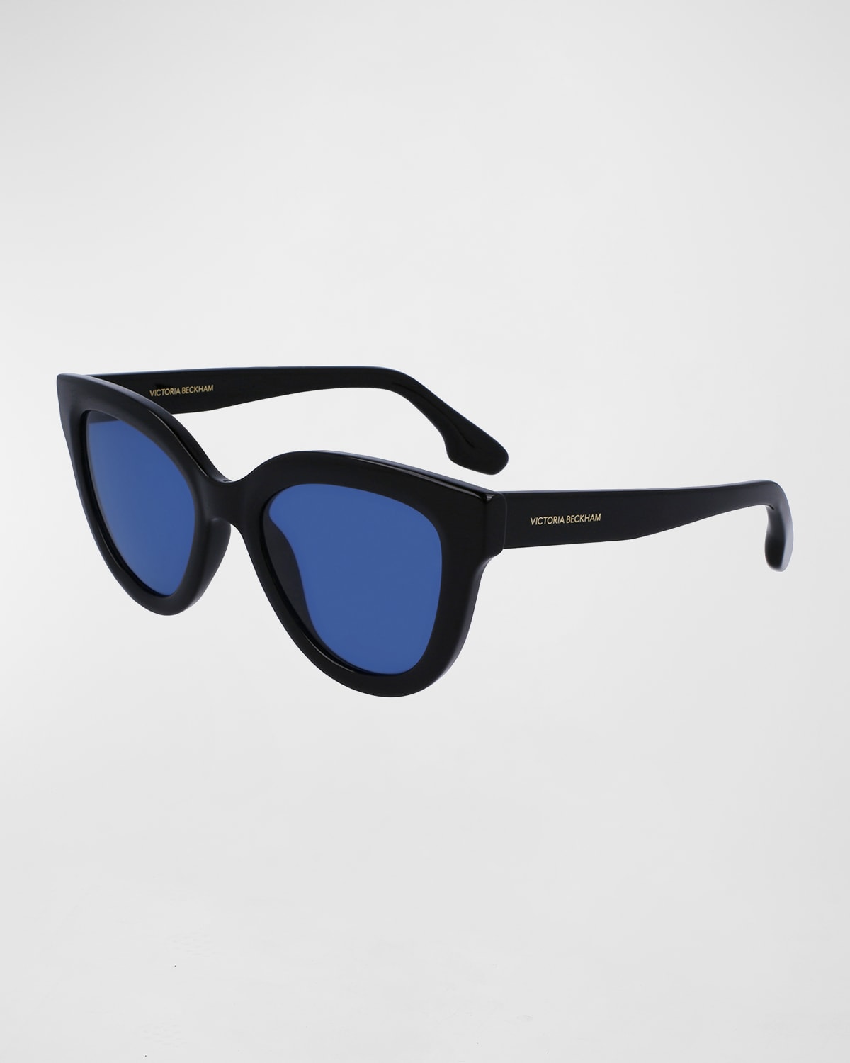 cat eye acetate sunglasses with stars