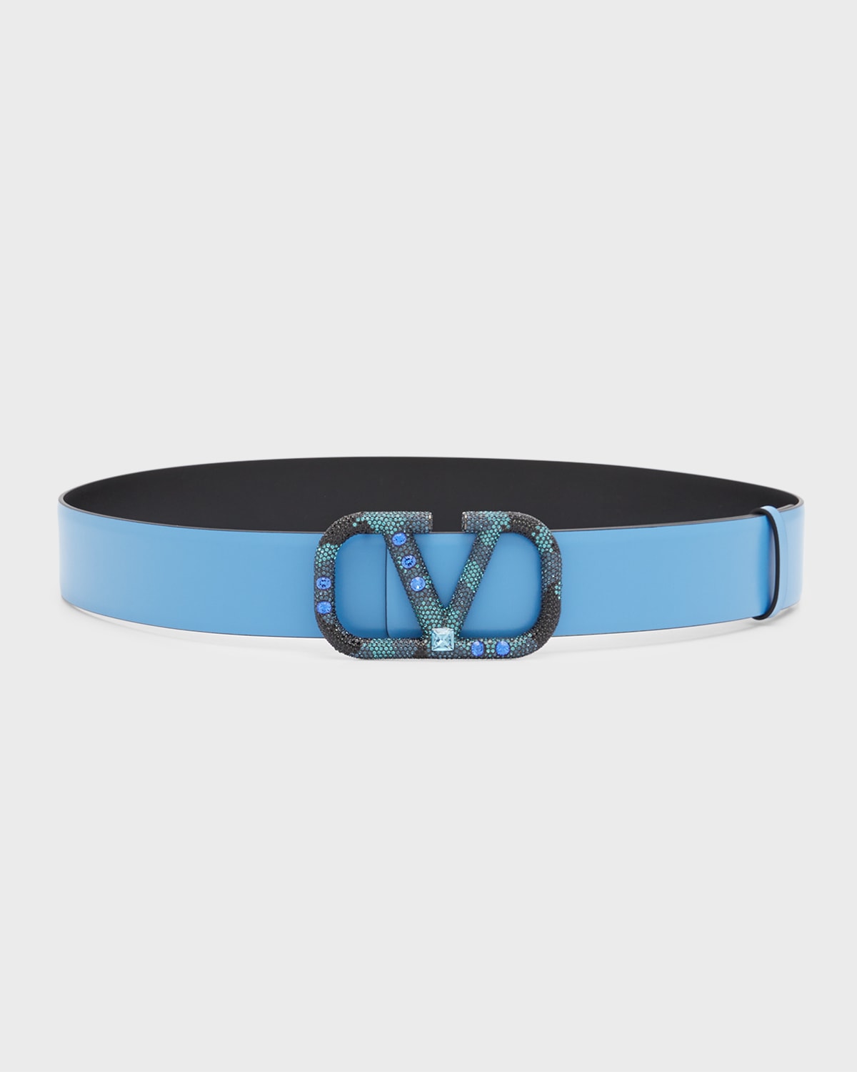 VLogo Leather Belt main image 0
