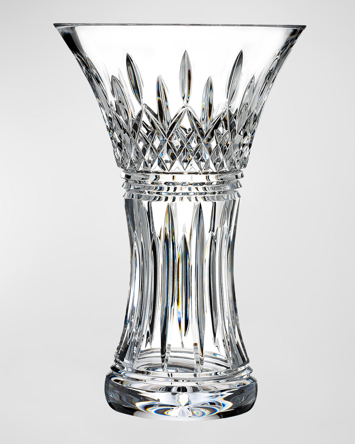 Waterford Crystal Lismore Diamond 12" Vase Neiman Marcus