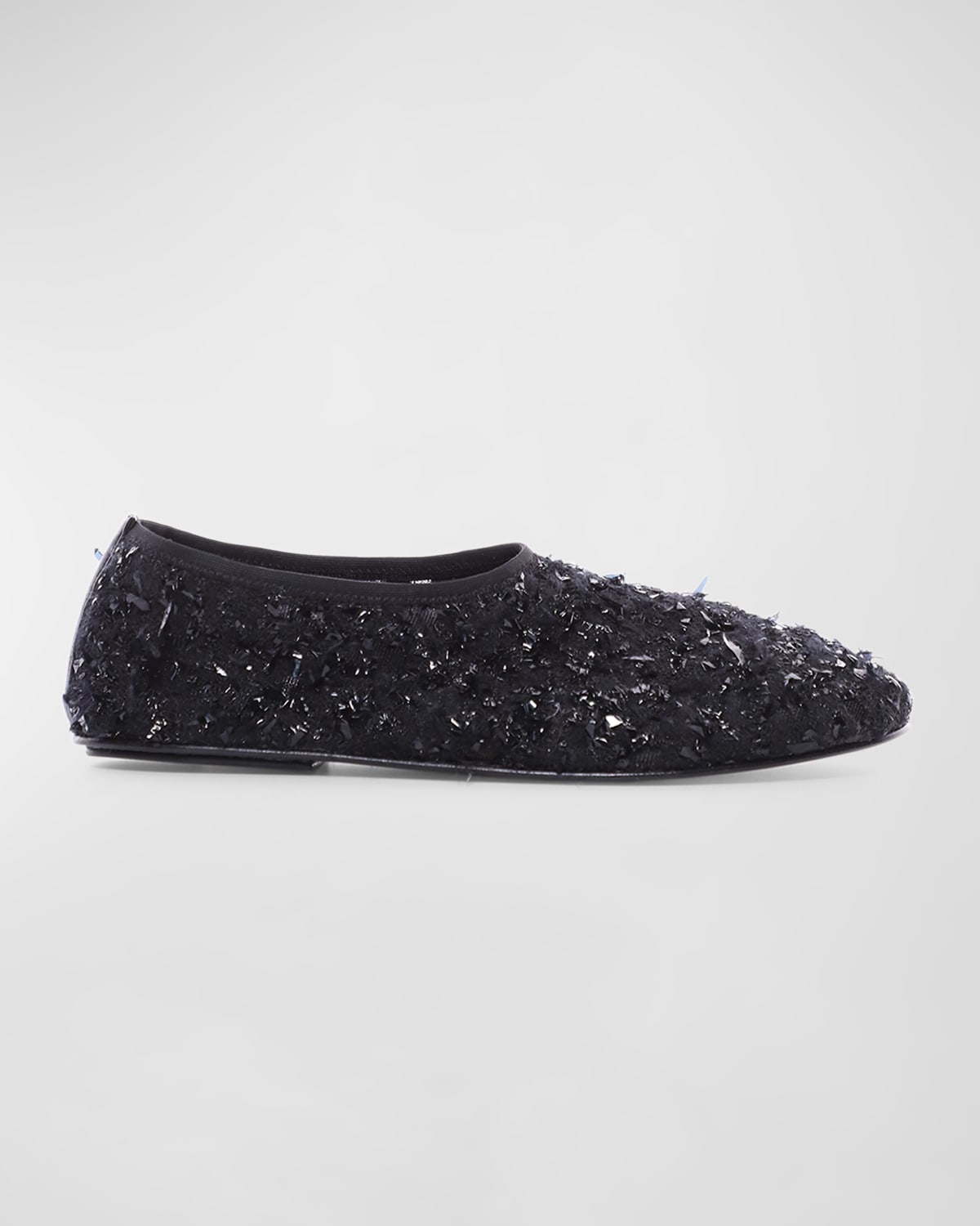 THE ROW Canal Calfskin Ballerina Flats | Neiman Marcus