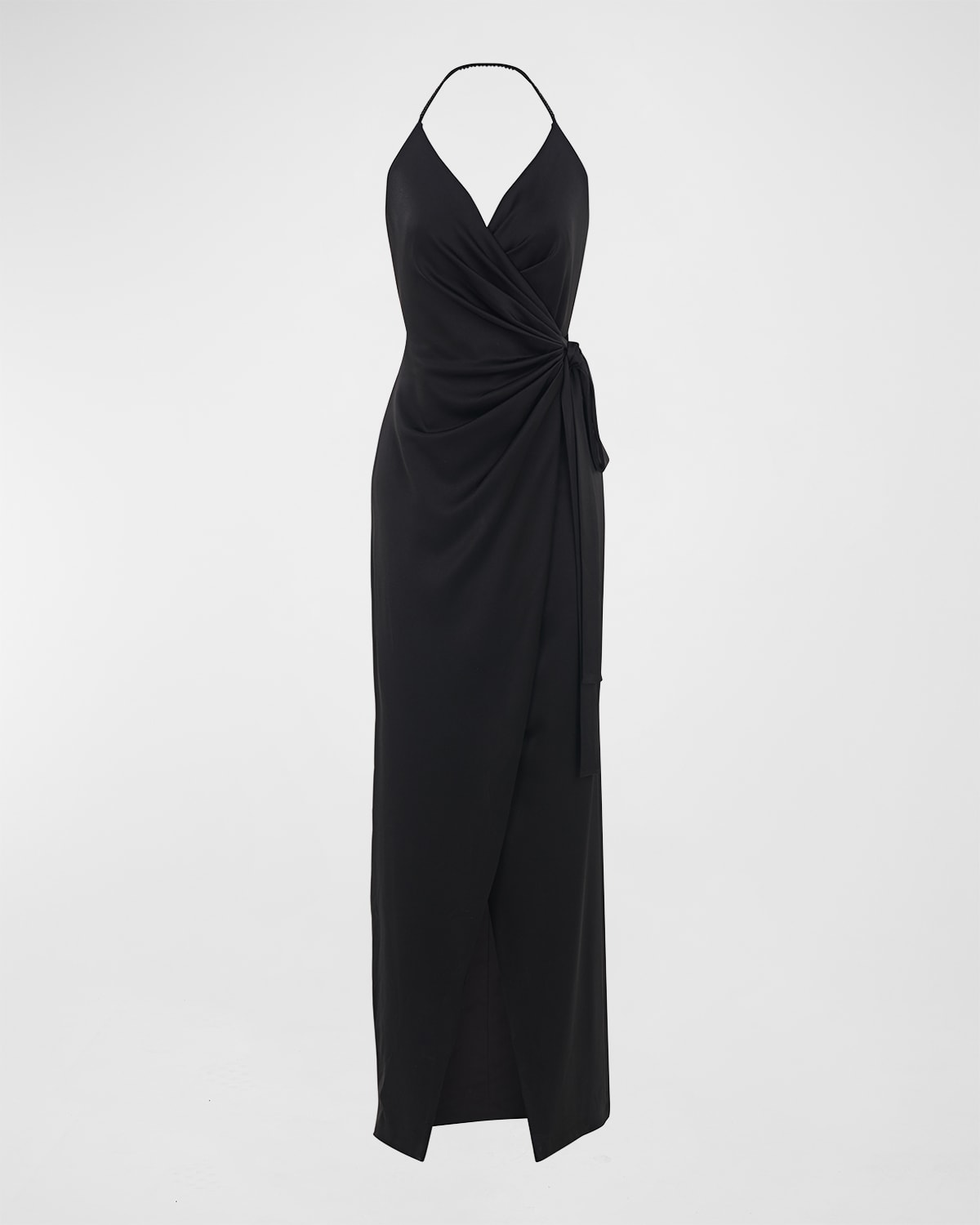 Halston Sydney Wrap Gown | Neiman Marcus