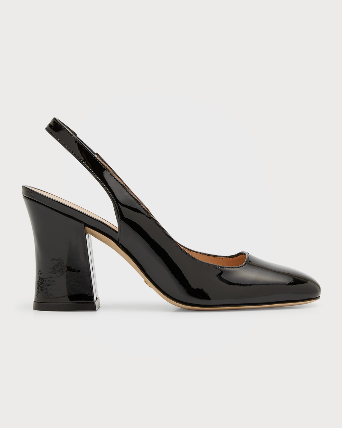 Stuart Weitzman Curveblock 85mm Slingback Pumps Neiman Marcus